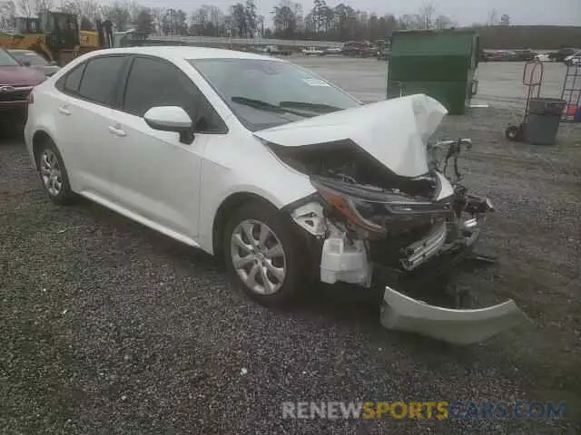 10 Photograph of a damaged car JTDEPRAE4LJ074472 TOYOTA COROLLA 2020