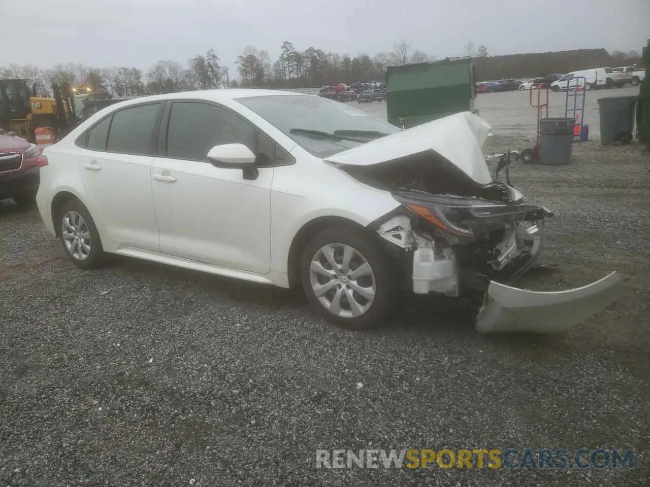4 Photograph of a damaged car JTDEPRAE4LJ074472 TOYOTA COROLLA 2020