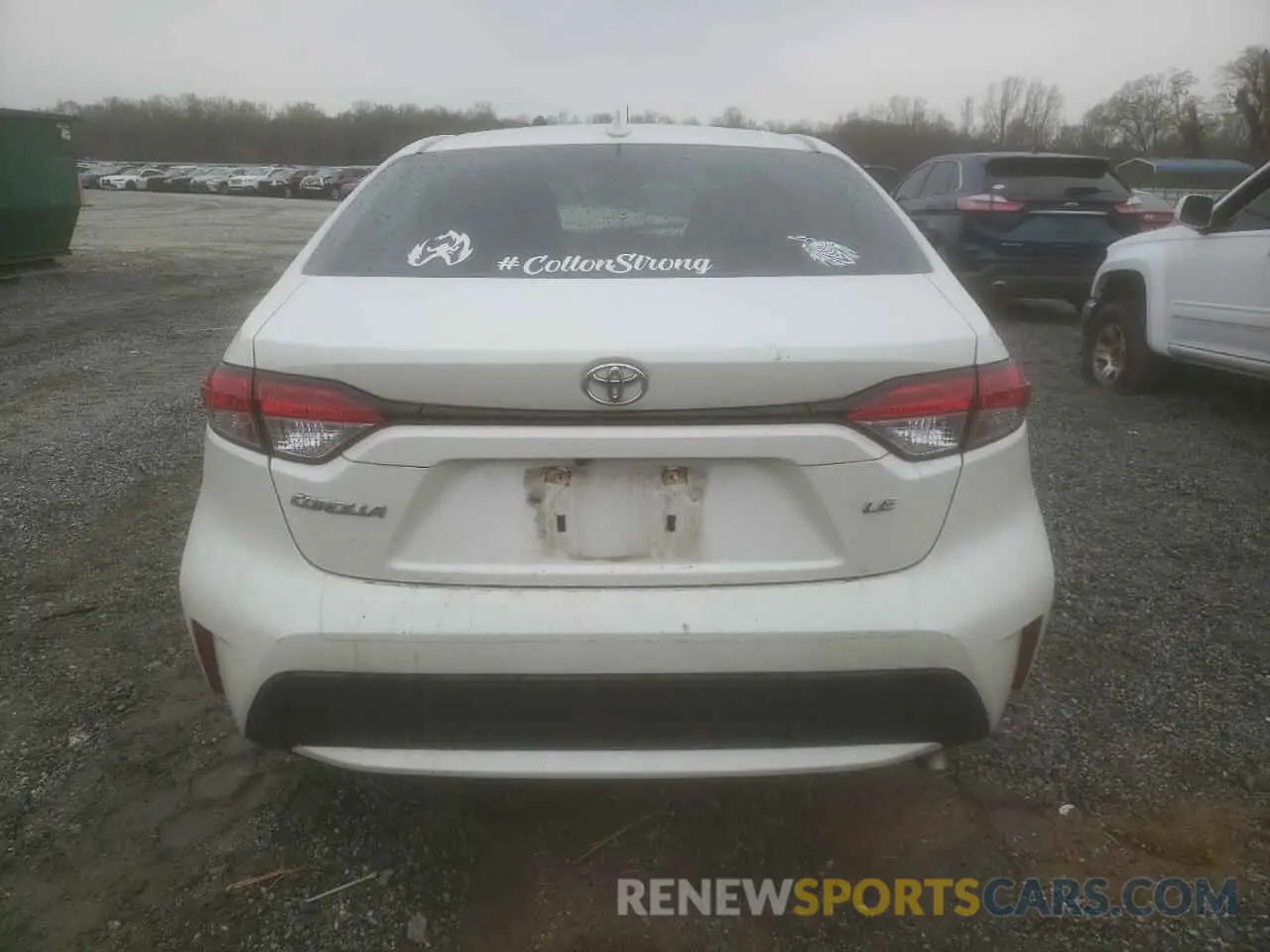 6 Photograph of a damaged car JTDEPRAE4LJ074472 TOYOTA COROLLA 2020