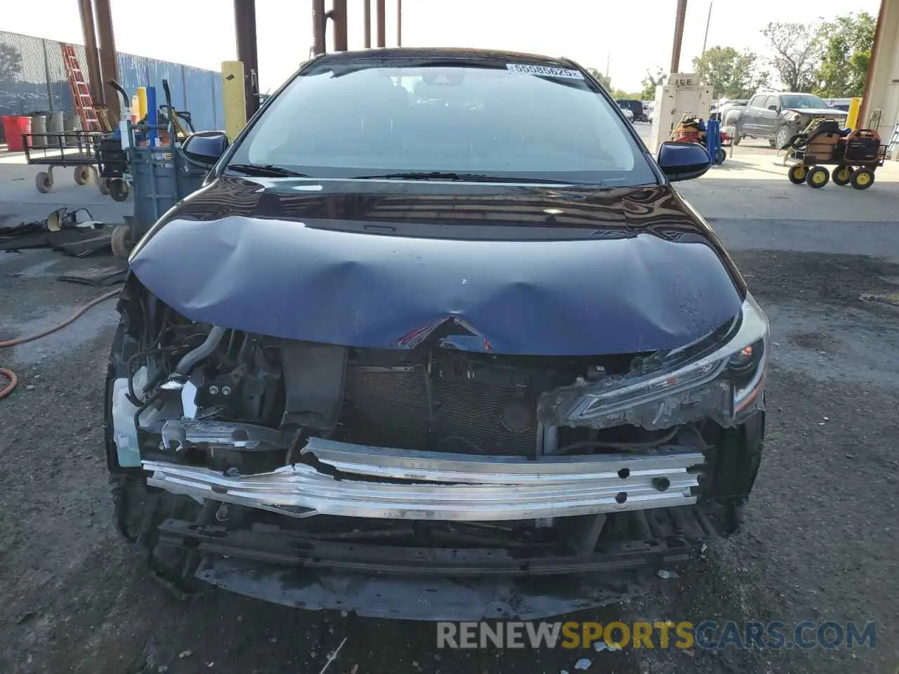 5 Photograph of a damaged car JTDEPRAE4LJ075878 TOYOTA COROLLA 2020