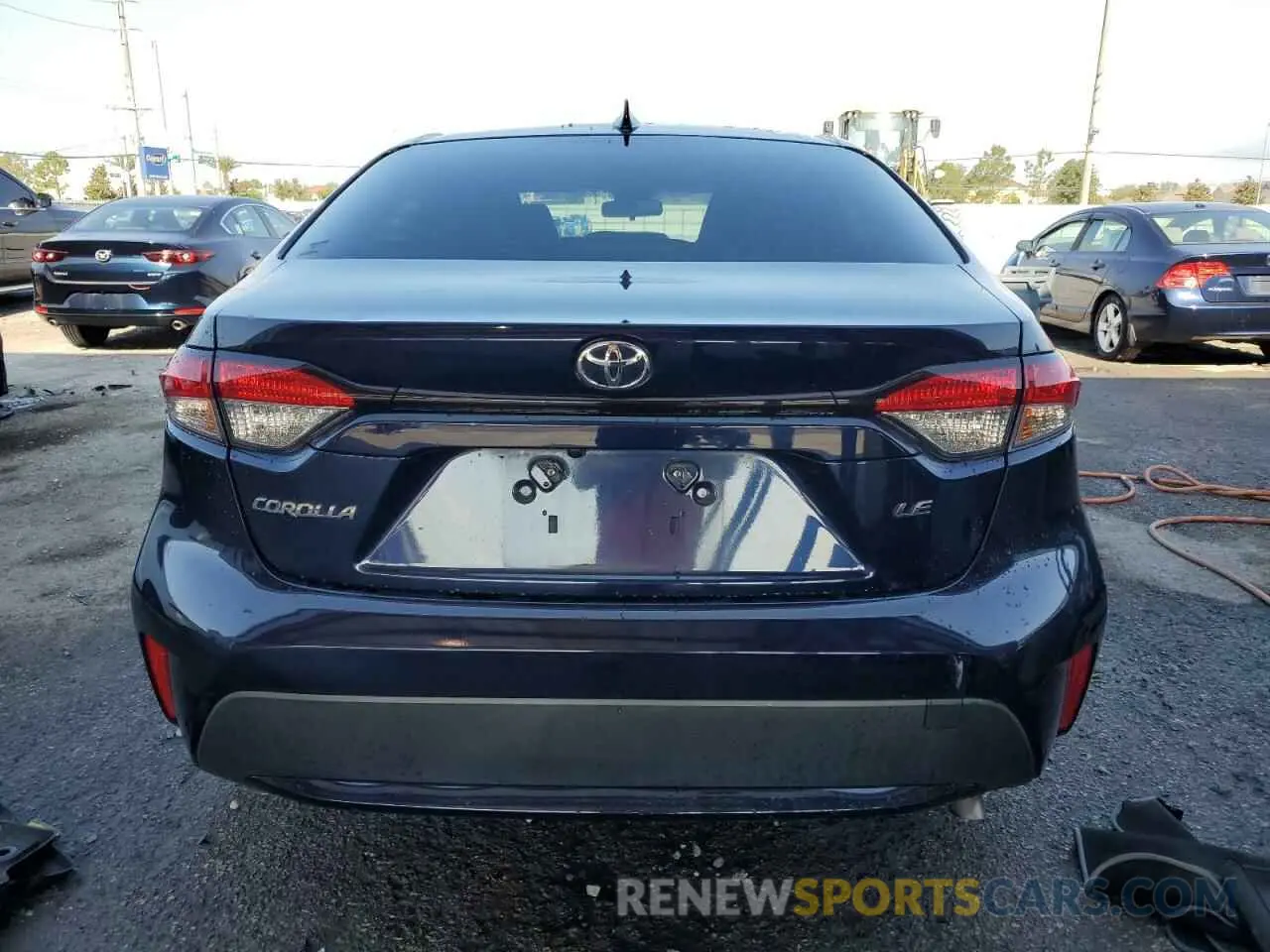 6 Photograph of a damaged car JTDEPRAE4LJ075878 TOYOTA COROLLA 2020