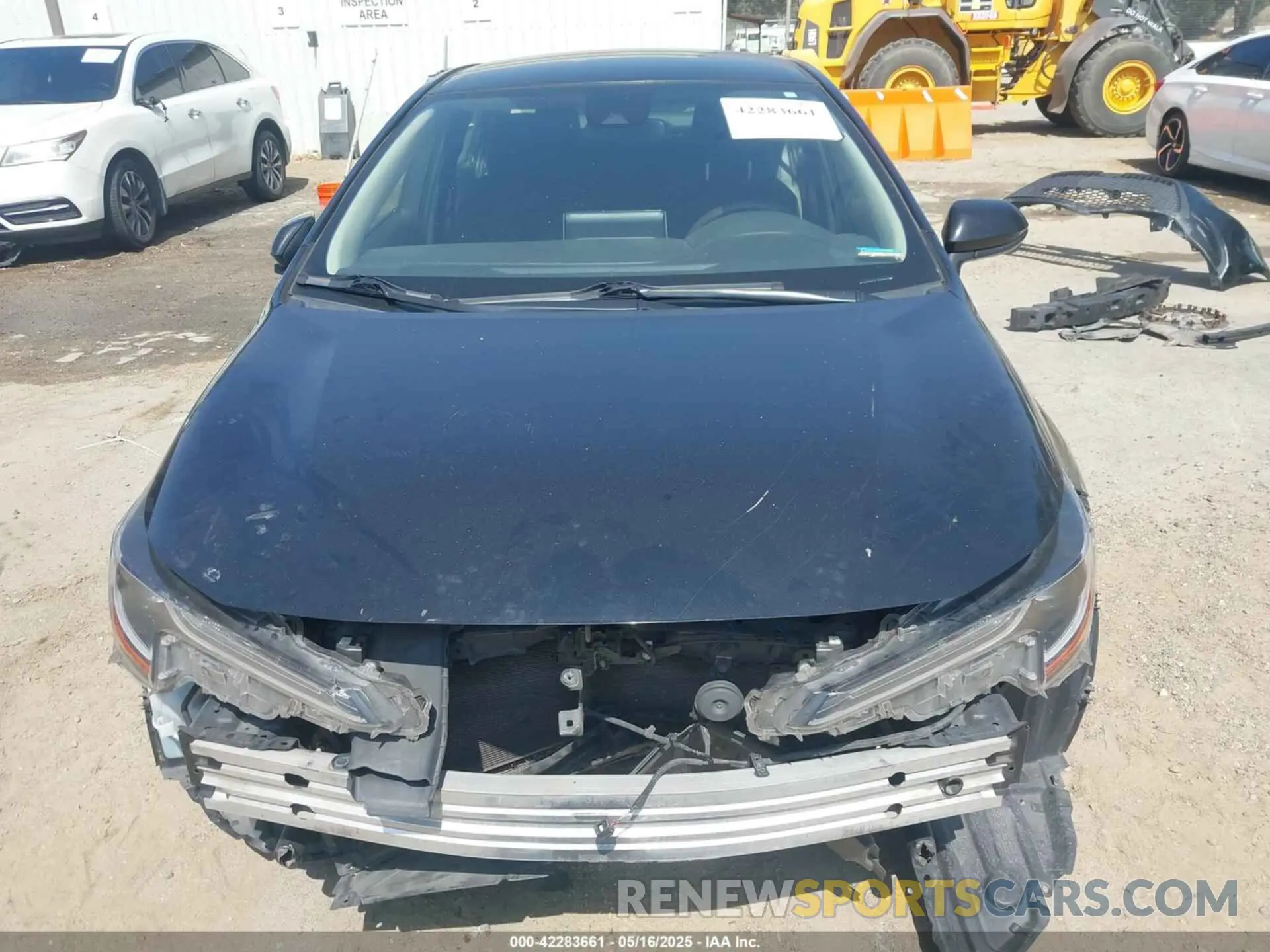 13 Photograph of a damaged car JTDEPRAE4LJ079090 TOYOTA COROLLA 2020