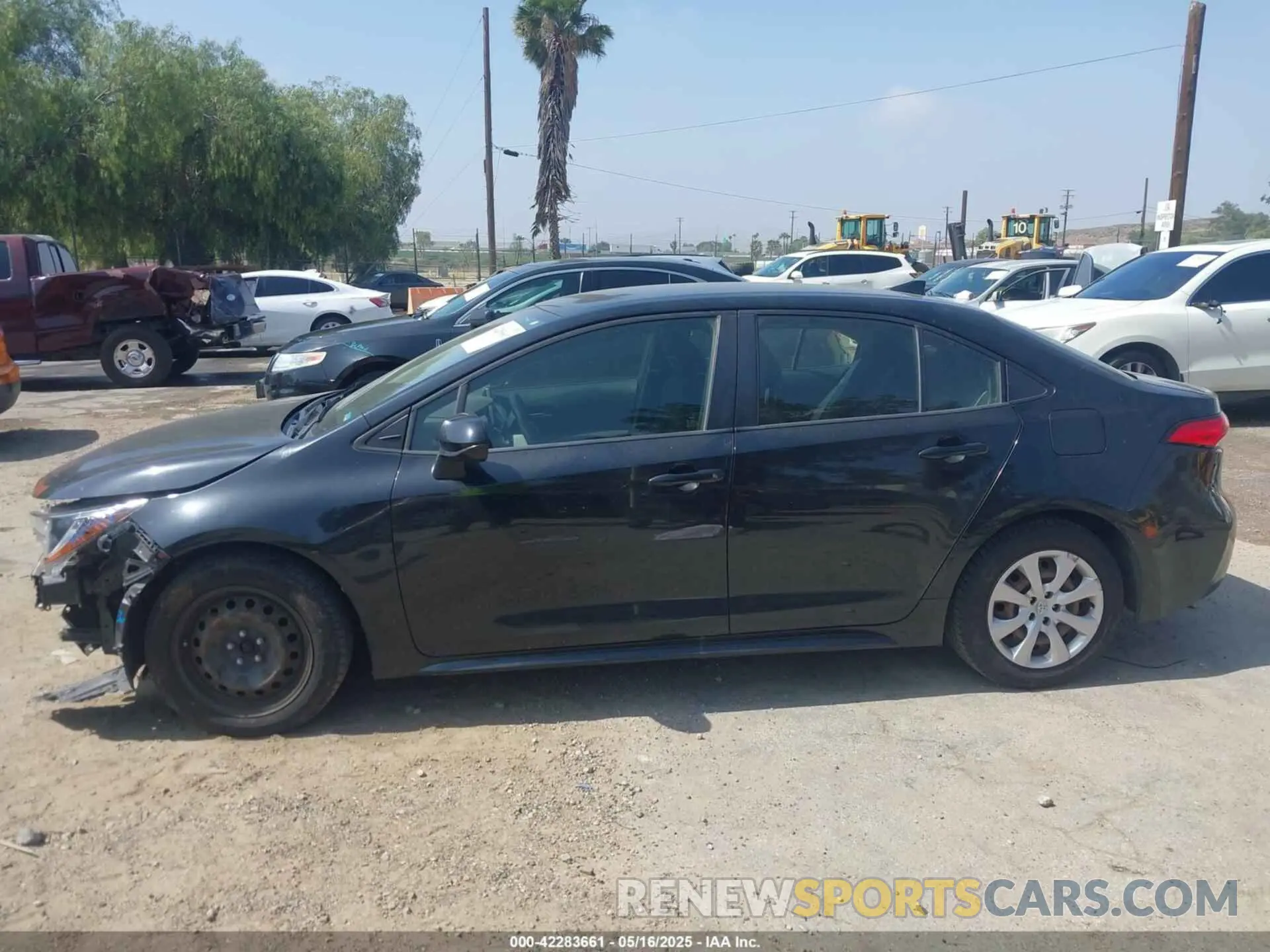 15 Photograph of a damaged car JTDEPRAE4LJ079090 TOYOTA COROLLA 2020