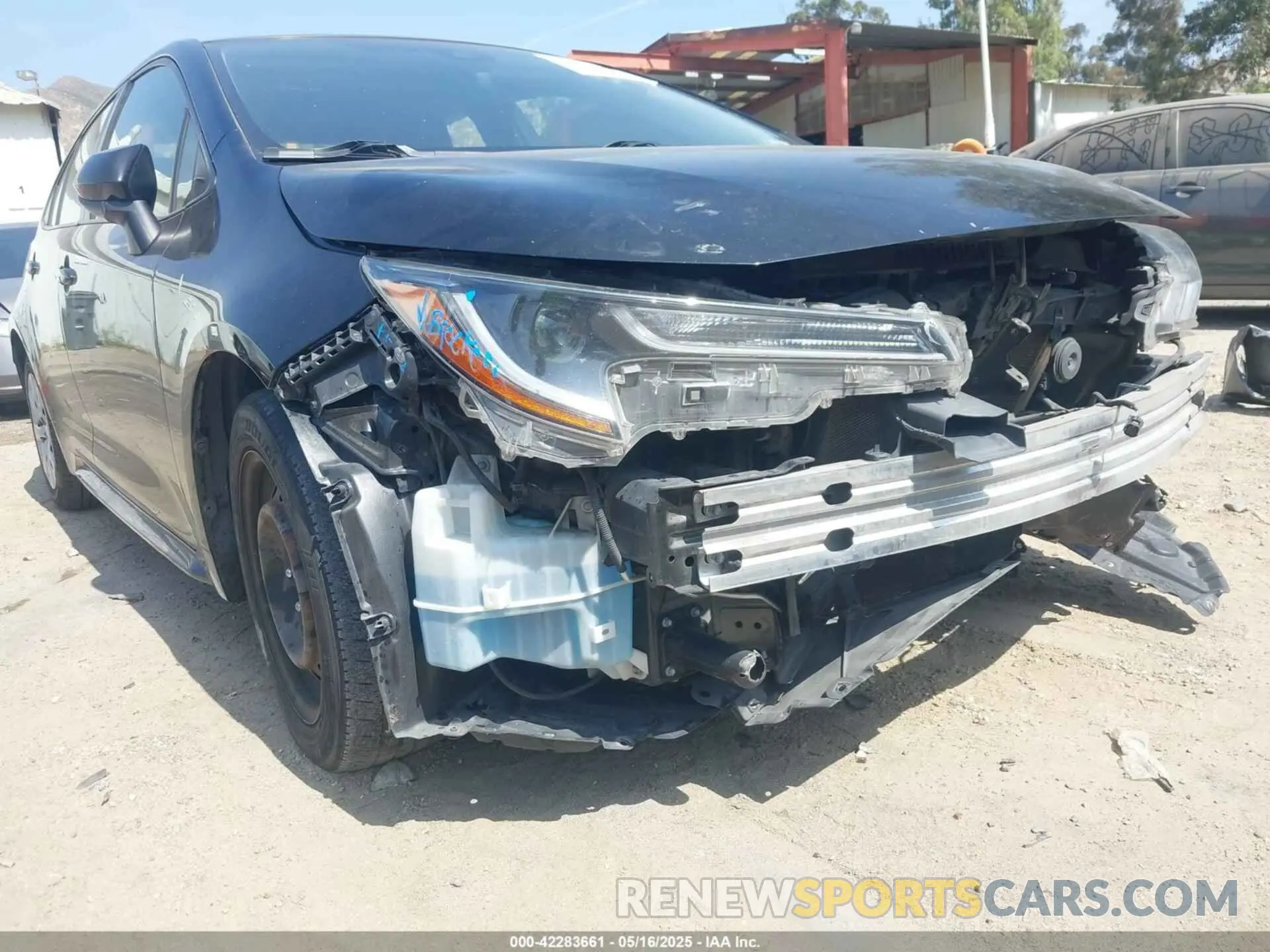 19 Photograph of a damaged car JTDEPRAE4LJ079090 TOYOTA COROLLA 2020