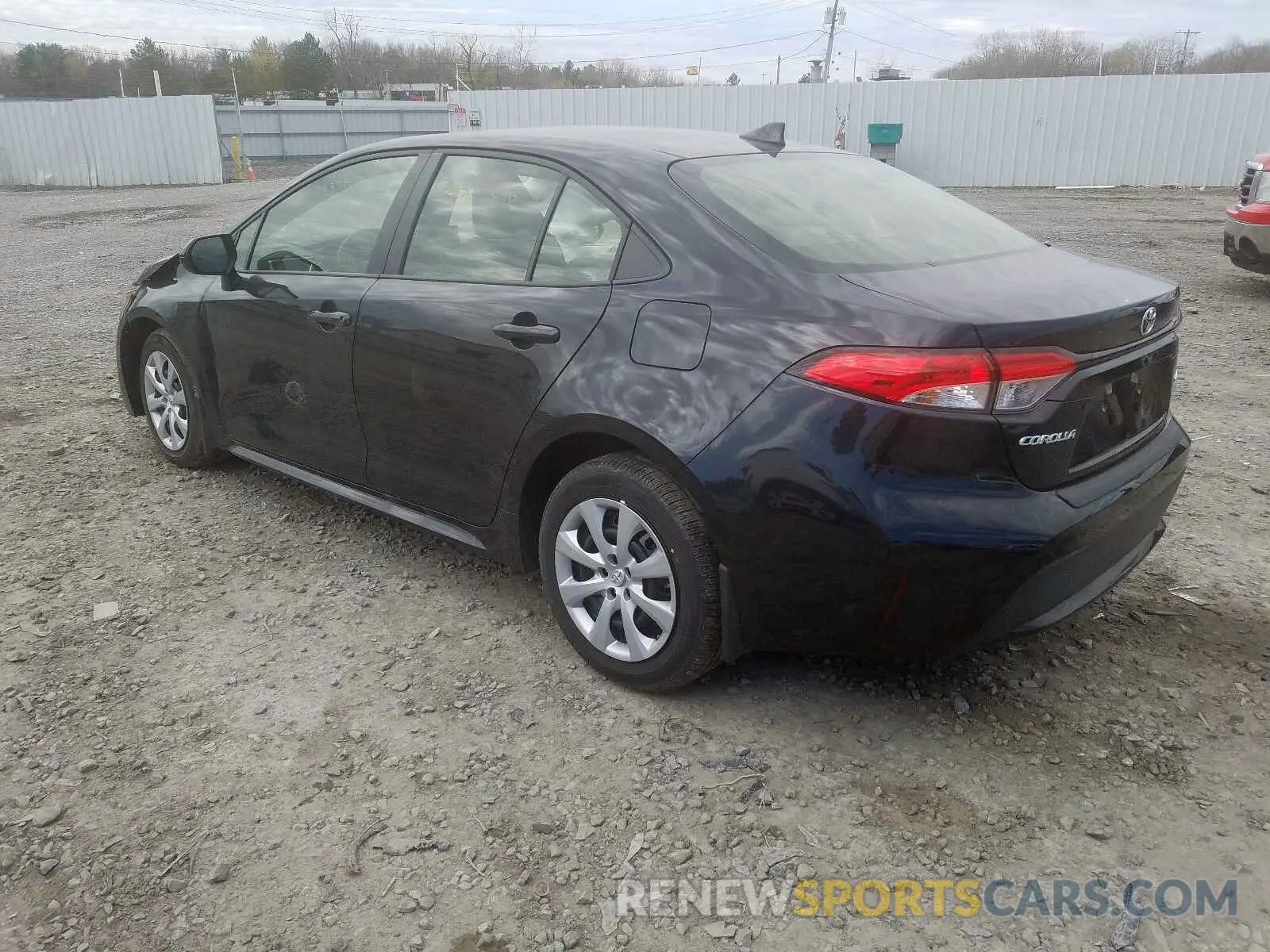 3 Photograph of a damaged car JTDEPRAE4LJ083723 TOYOTA COROLLA 2020