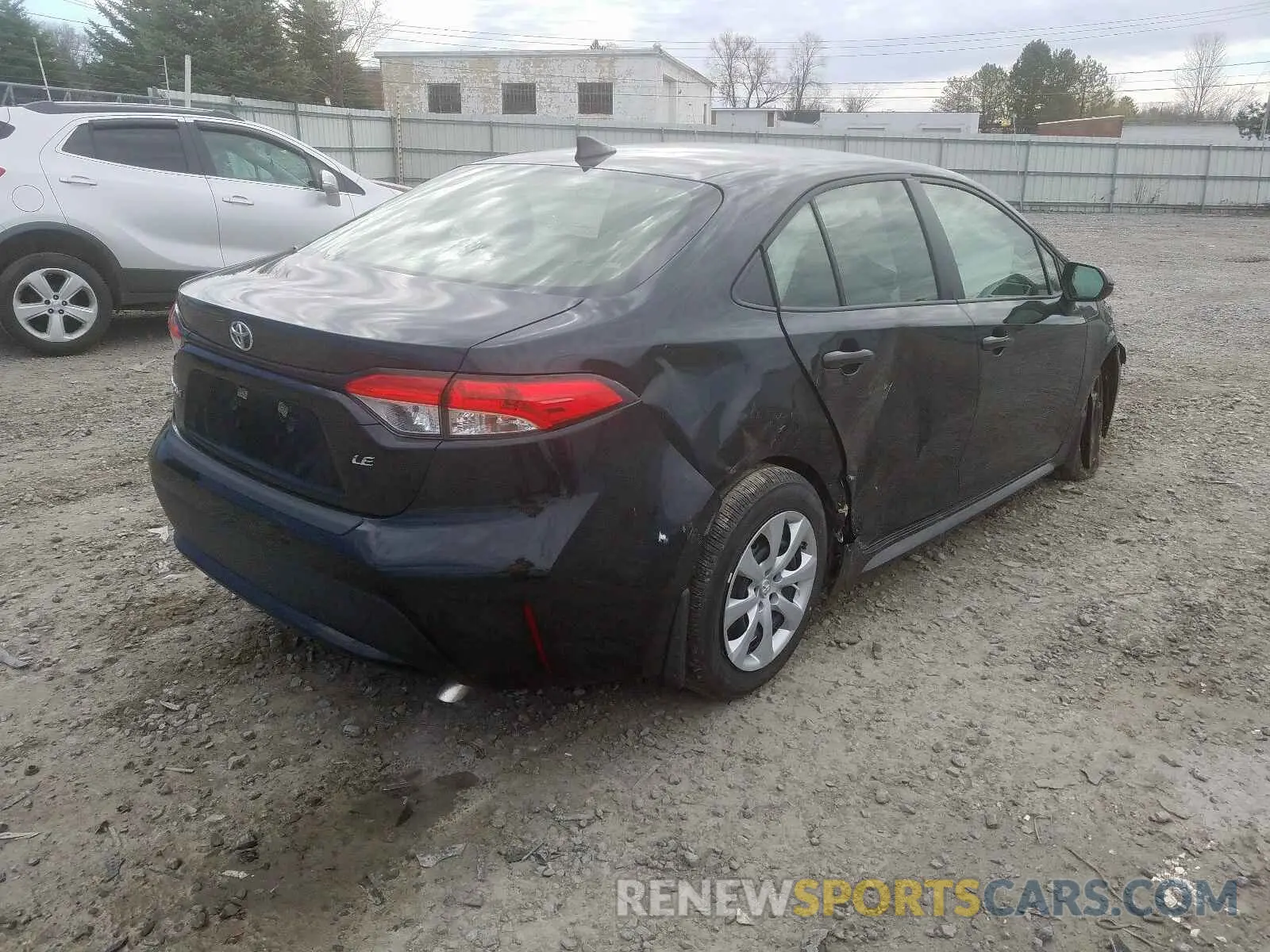 4 Photograph of a damaged car JTDEPRAE4LJ083723 TOYOTA COROLLA 2020
