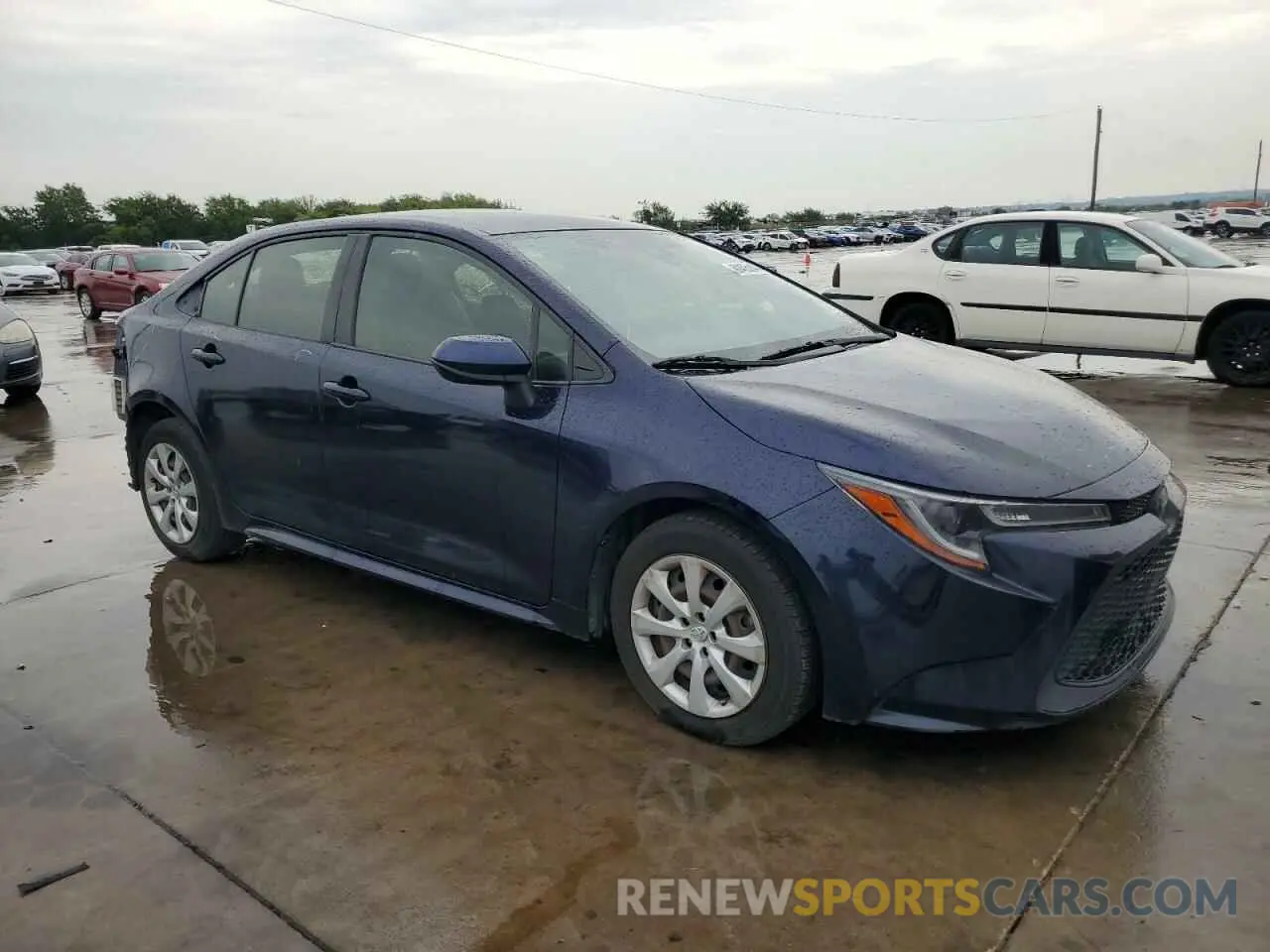 4 Photograph of a damaged car JTDEPRAE4LJ084239 TOYOTA COROLLA 2020