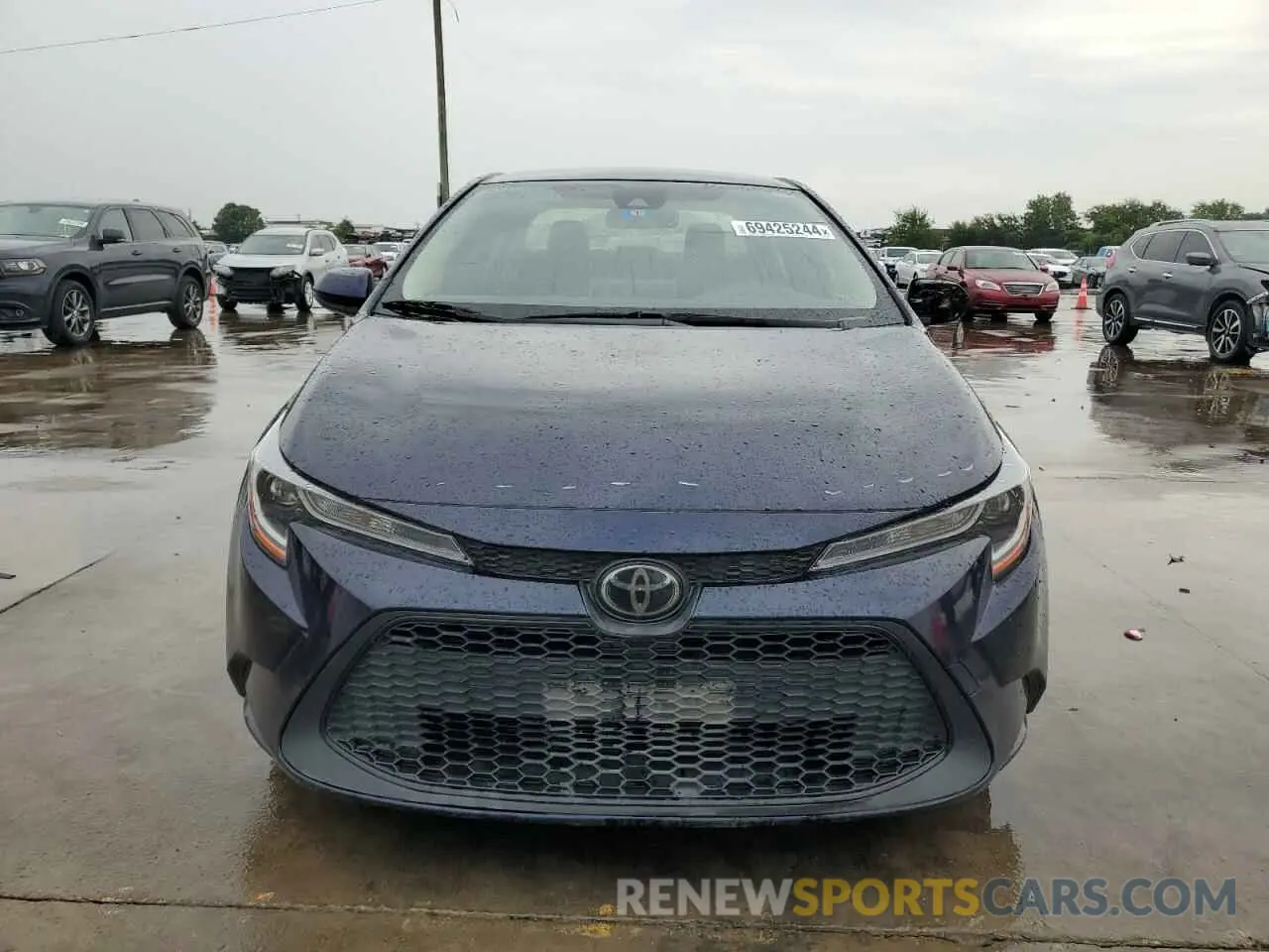 5 Photograph of a damaged car JTDEPRAE4LJ084239 TOYOTA COROLLA 2020