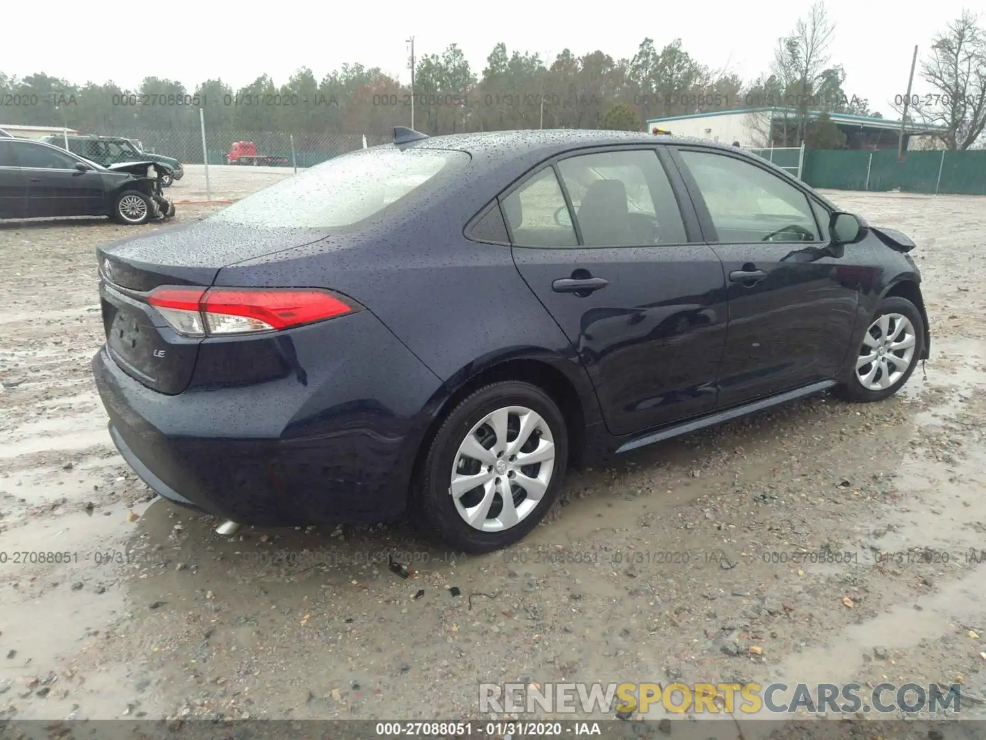 4 Photograph of a damaged car JTDEPRAE4LJ084791 TOYOTA COROLLA 2020