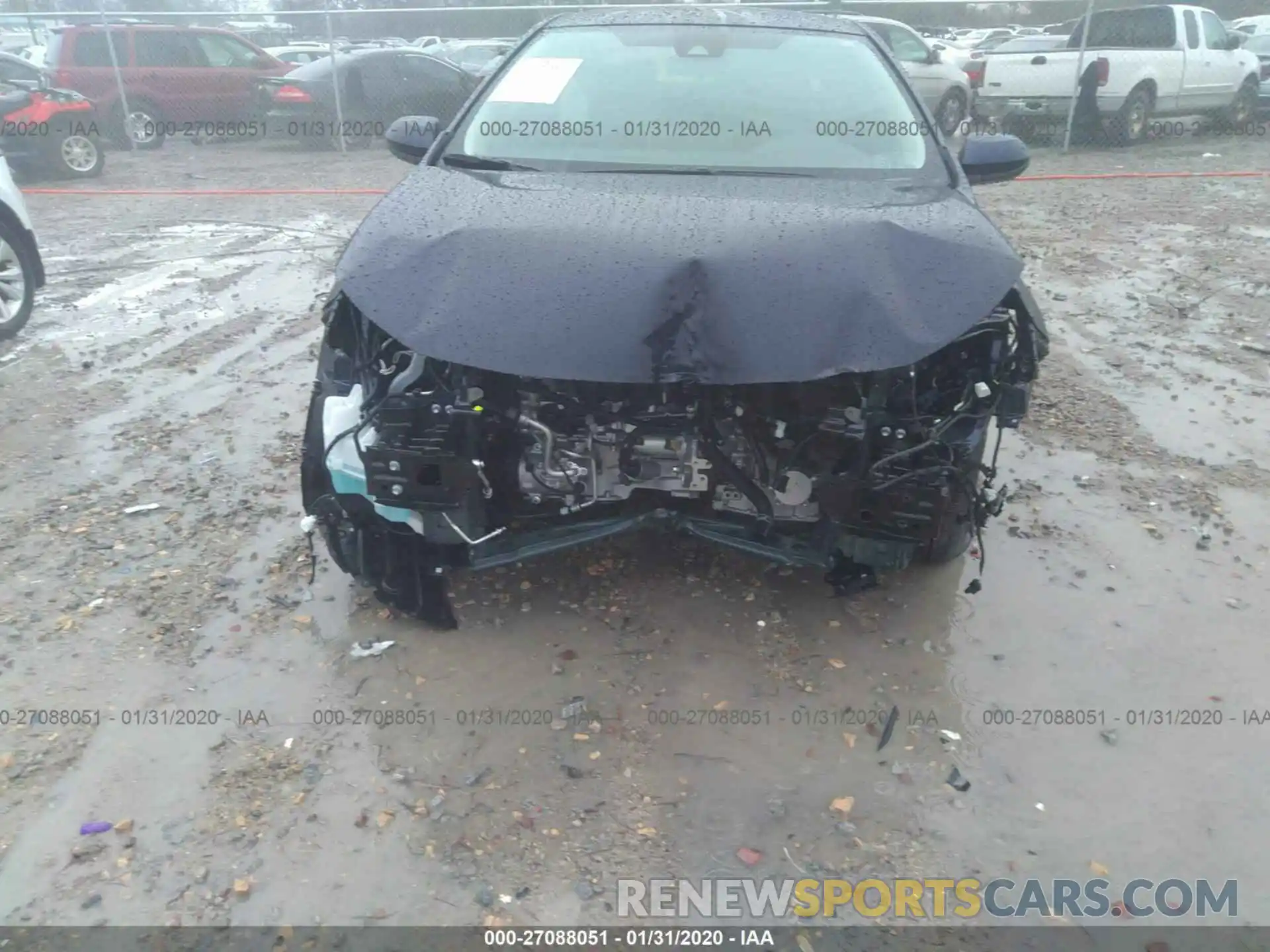 6 Photograph of a damaged car JTDEPRAE4LJ084791 TOYOTA COROLLA 2020