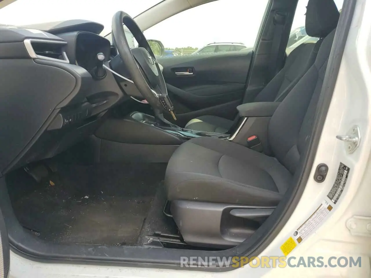 7 Photograph of a damaged car JTDEPRAE4LJ086525 TOYOTA COROLLA 2020