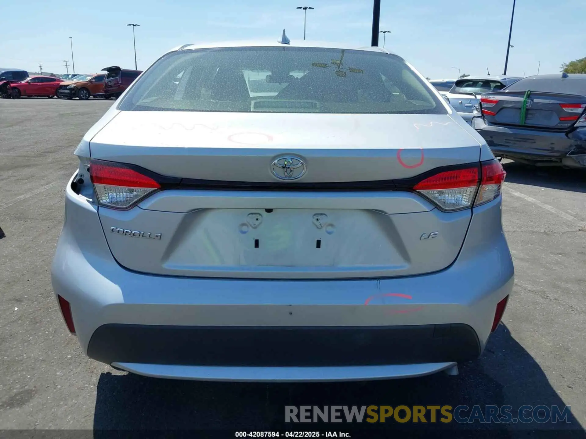 17 Photograph of a damaged car JTDEPRAE4LJ090249 TOYOTA COROLLA 2020