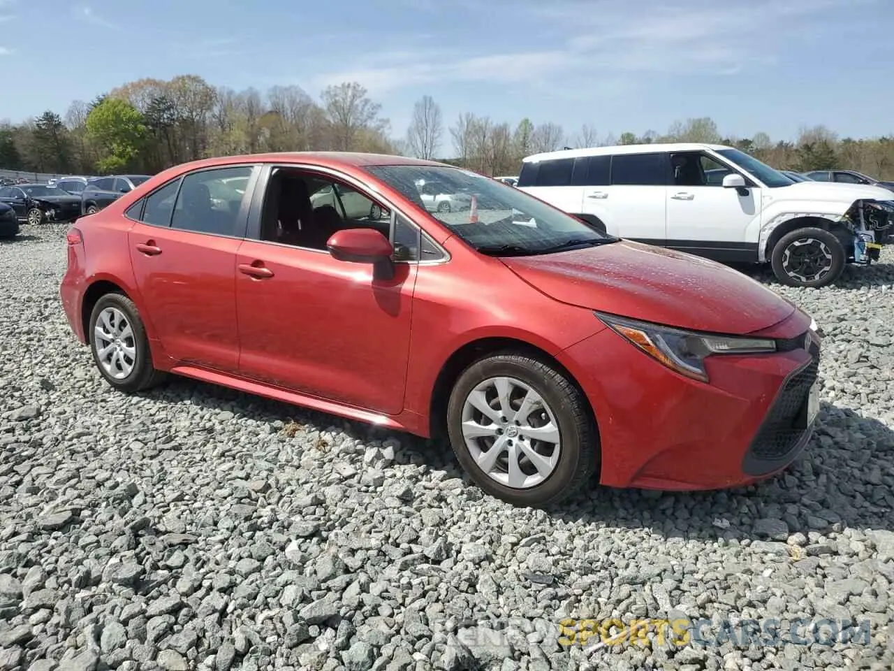 4 Photograph of a damaged car JTDEPRAE4LJ090915 TOYOTA COROLLA 2020