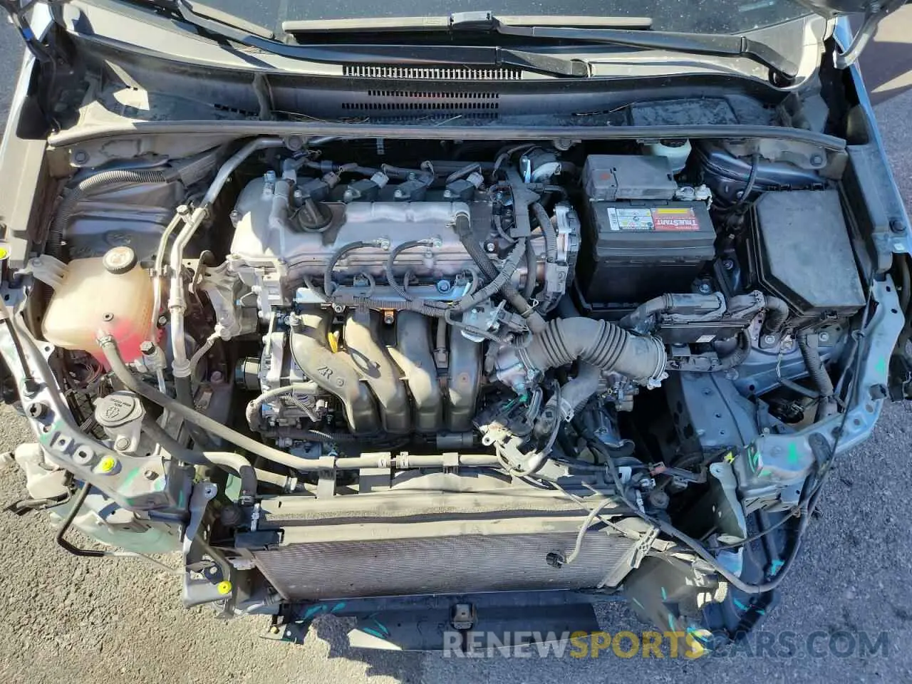 11 Photograph of a damaged car JTDEPRAE4LJ090994 TOYOTA COROLLA 2020