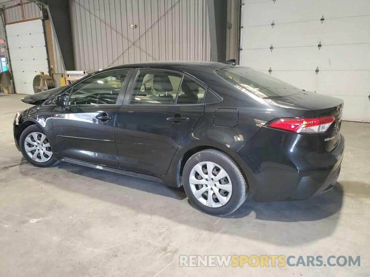 2 Photograph of a damaged car JTDEPRAE4LJ091563 TOYOTA COROLLA 2020