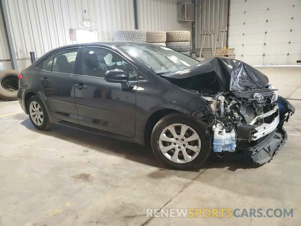 4 Photograph of a damaged car JTDEPRAE4LJ091563 TOYOTA COROLLA 2020