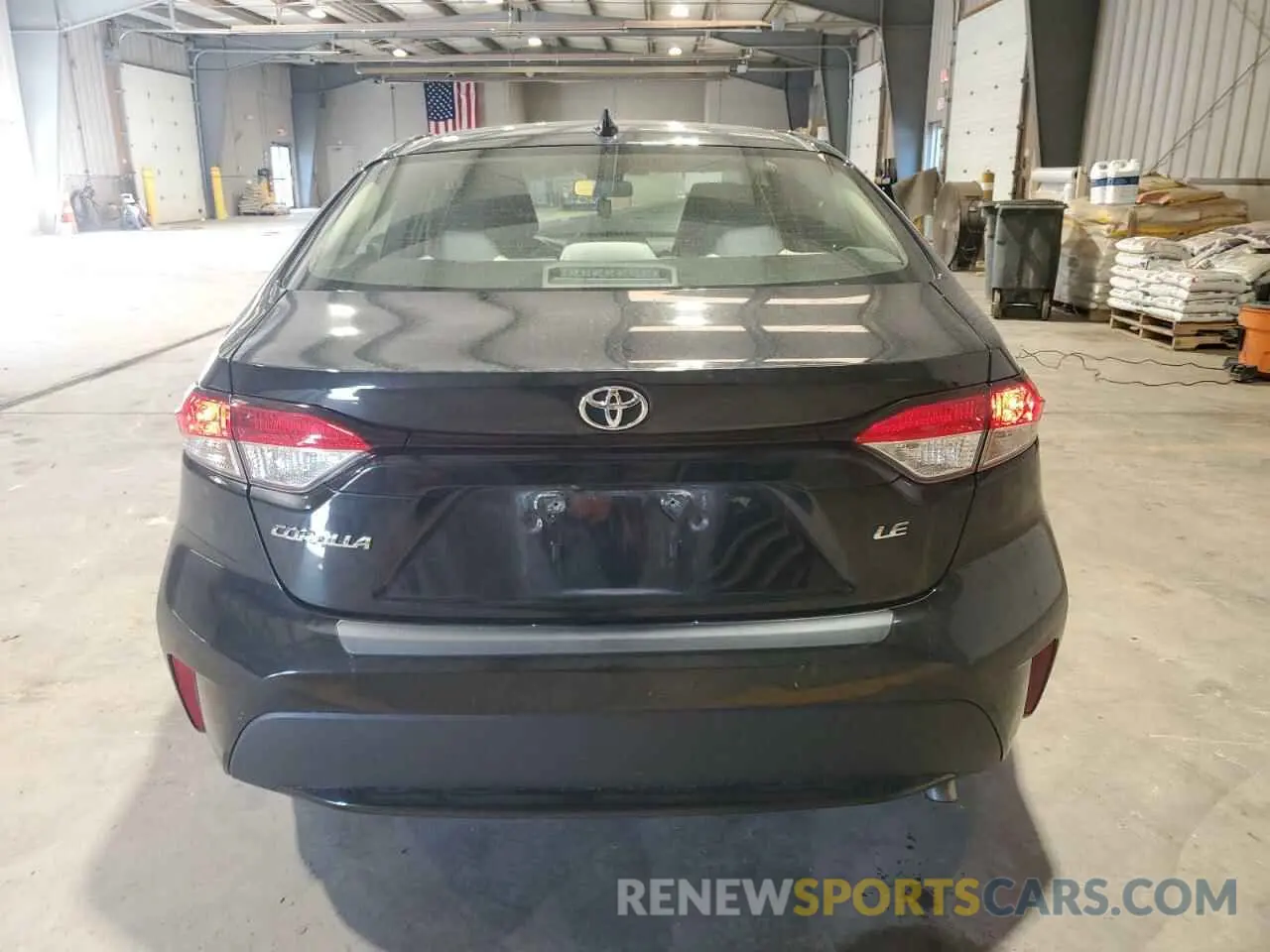 6 Photograph of a damaged car JTDEPRAE4LJ091563 TOYOTA COROLLA 2020