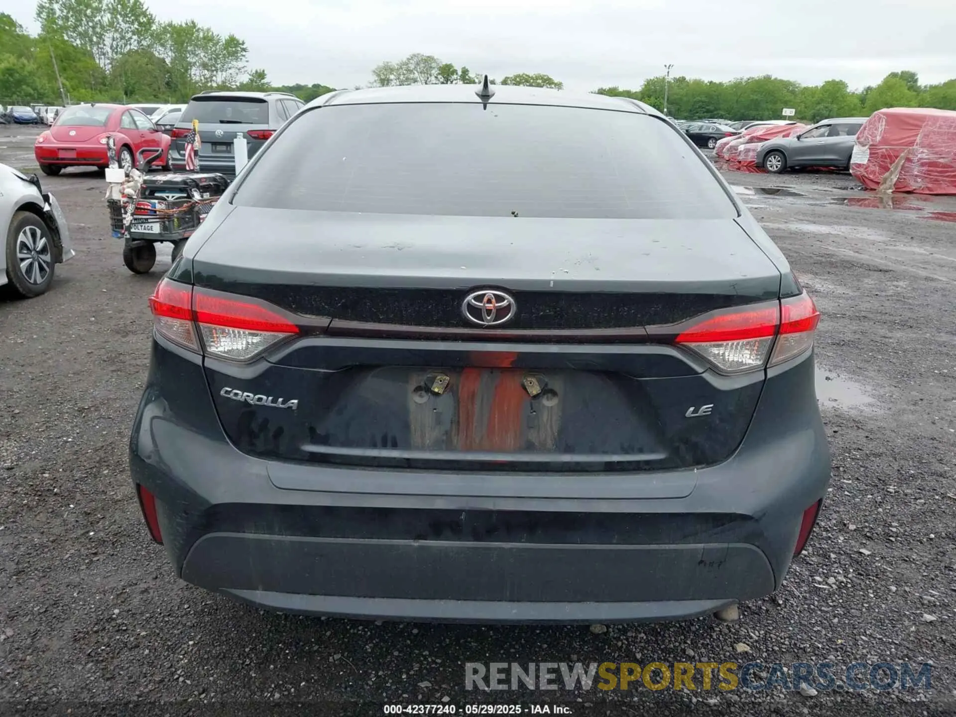 16 Photograph of a damaged car JTDEPRAE4LJ095127 TOYOTA COROLLA 2020