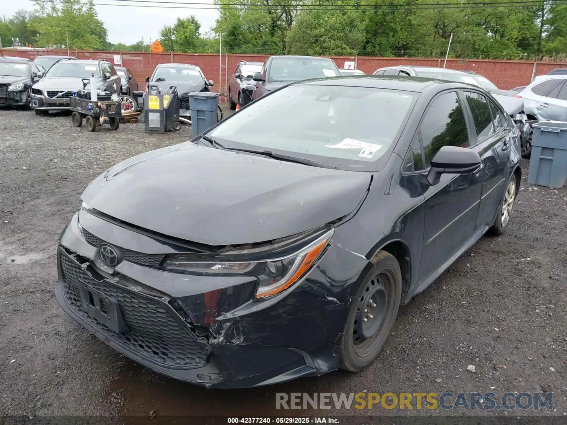 17 Photograph of a damaged car JTDEPRAE4LJ095127 TOYOTA COROLLA 2020