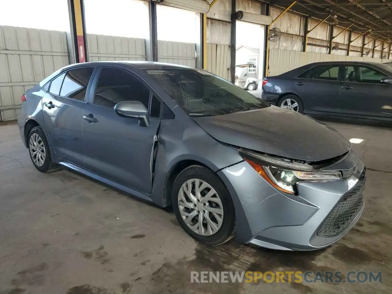 4 Photograph of a damaged car JTDEPRAE4LJ095645 TOYOTA COROLLA 2020