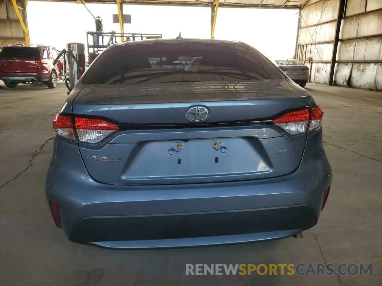 6 Photograph of a damaged car JTDEPRAE4LJ095645 TOYOTA COROLLA 2020