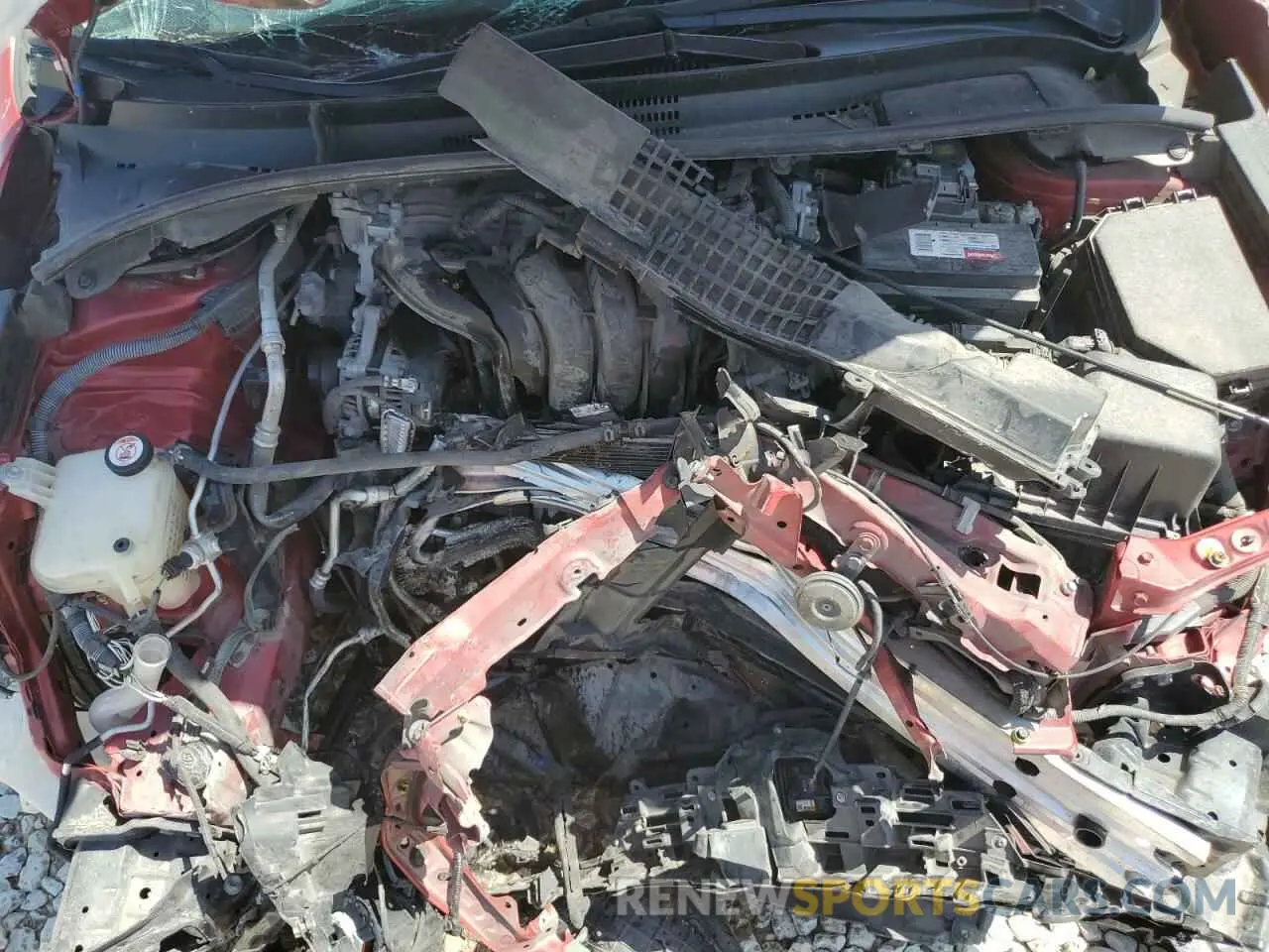 13 Photograph of a damaged car JTDEPRAE4LJ096021 TOYOTA COROLLA 2020