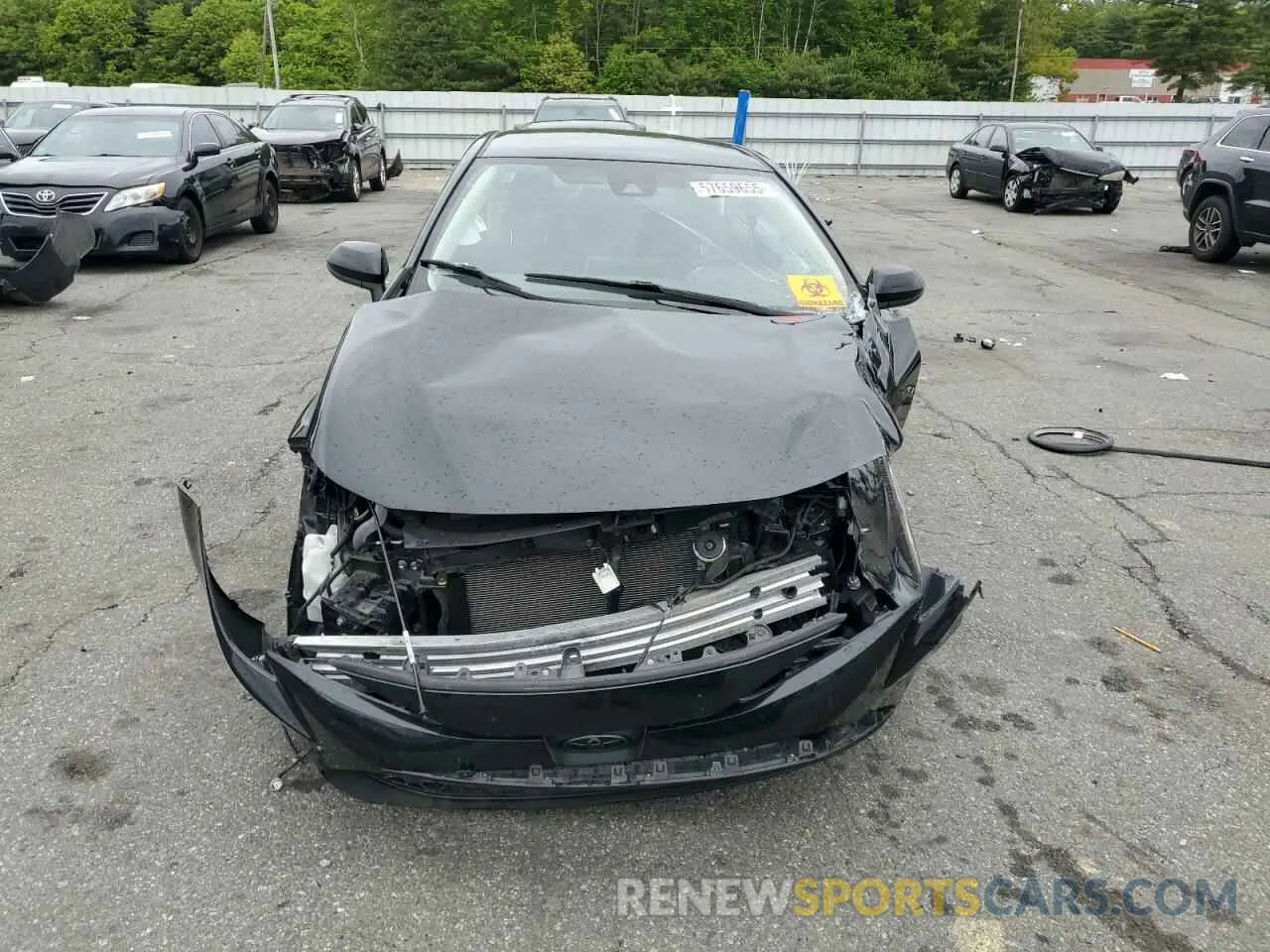 5 Photograph of a damaged car JTDEPRAE4LJ096424 TOYOTA COROLLA 2020