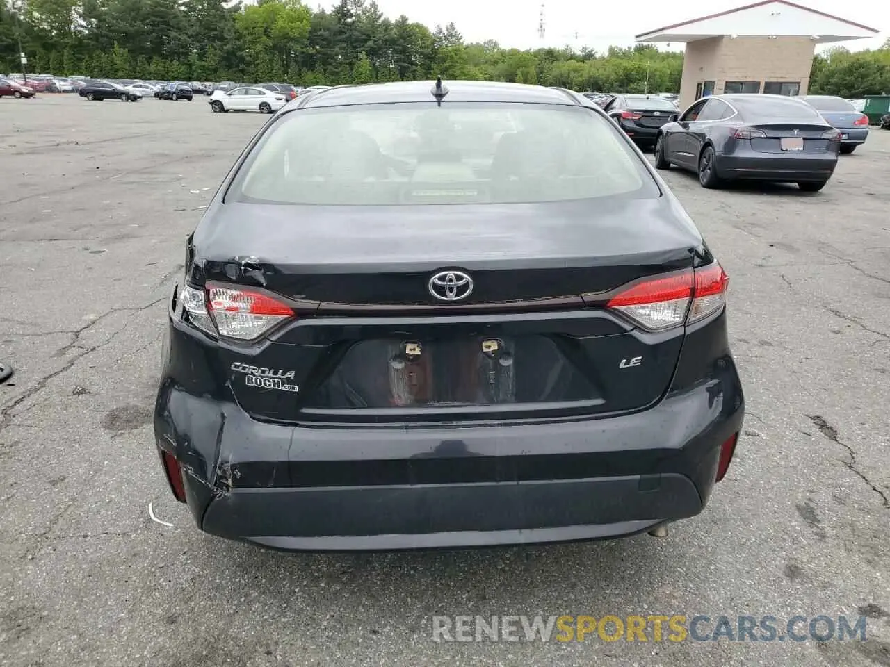 6 Photograph of a damaged car JTDEPRAE4LJ096424 TOYOTA COROLLA 2020