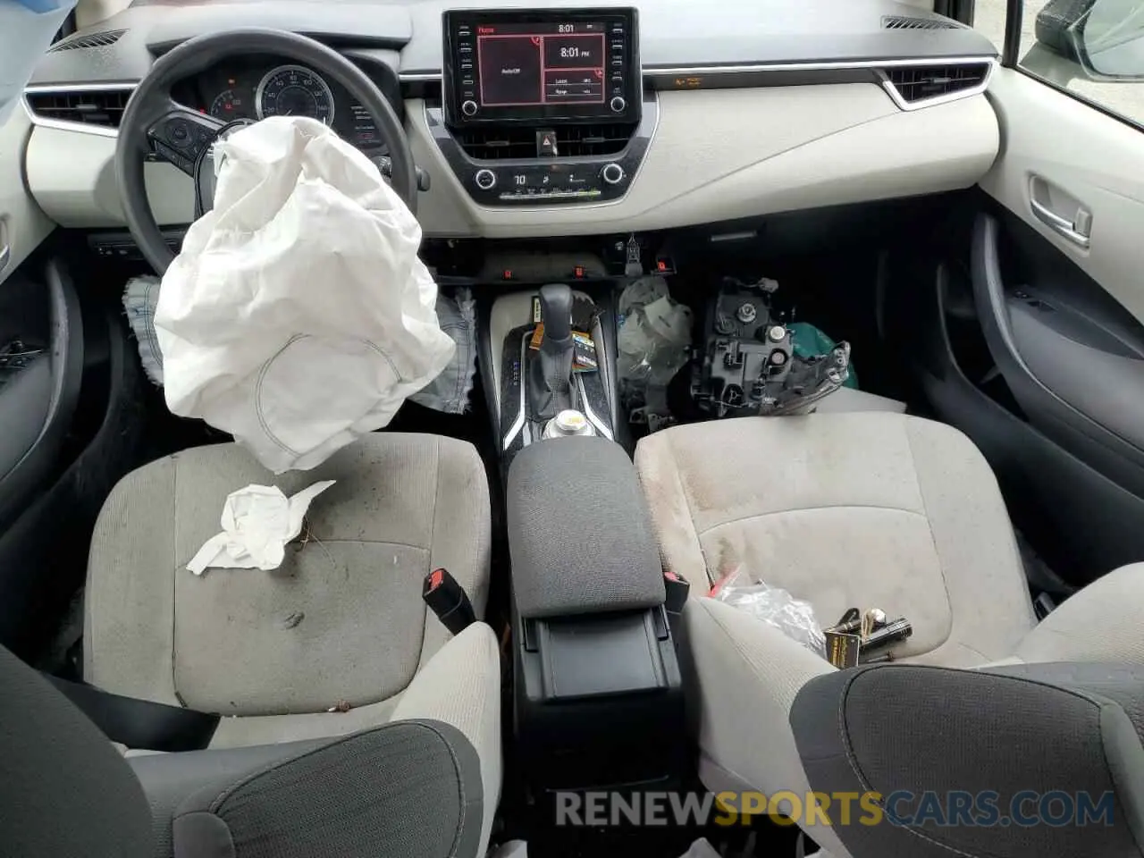 8 Photograph of a damaged car JTDEPRAE4LJ096424 TOYOTA COROLLA 2020