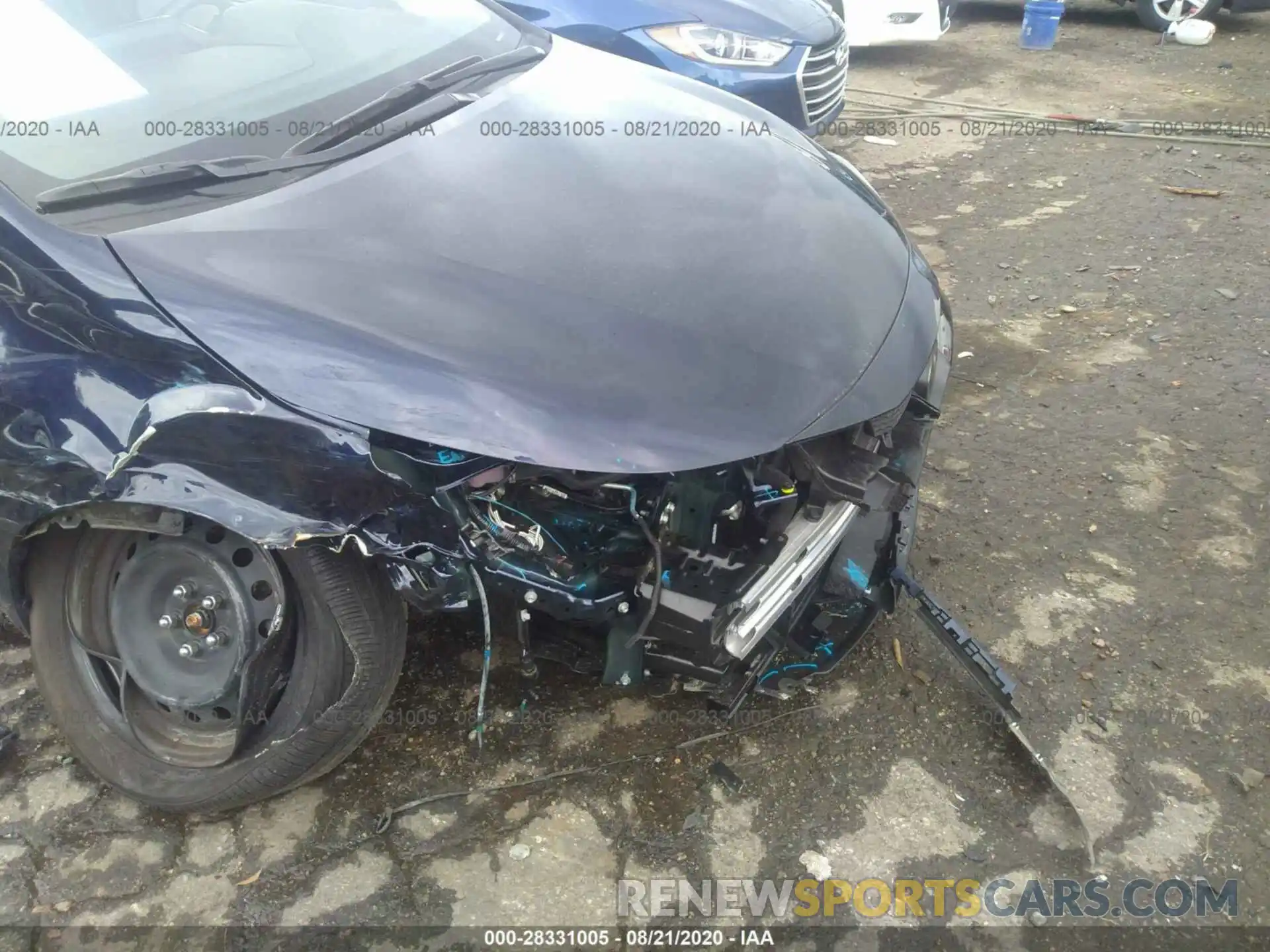 6 Photograph of a damaged car JTDEPRAE4LJ102836 TOYOTA COROLLA 2020