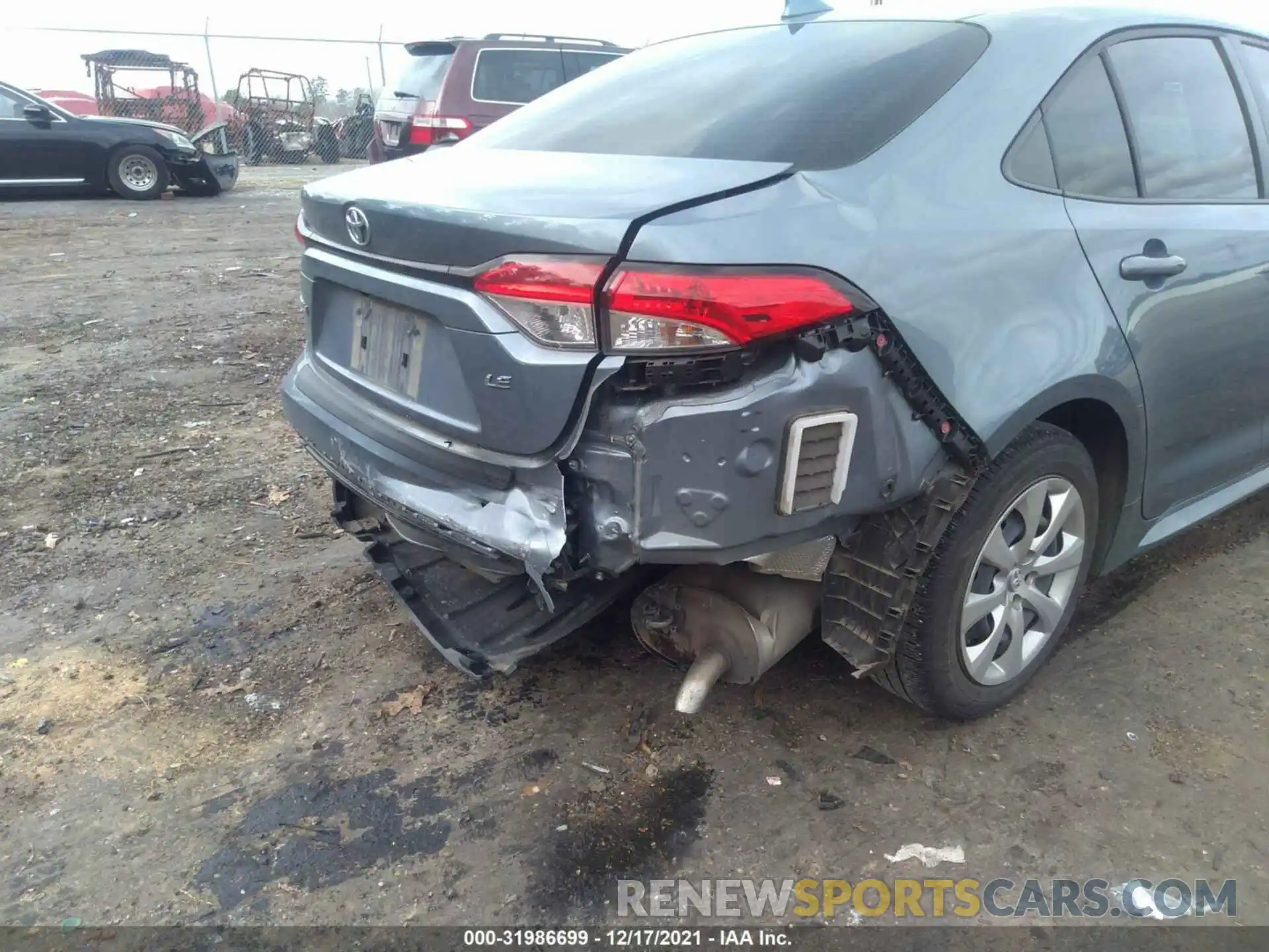 6 Photograph of a damaged car JTDEPRAE4LJ105350 TOYOTA COROLLA 2020