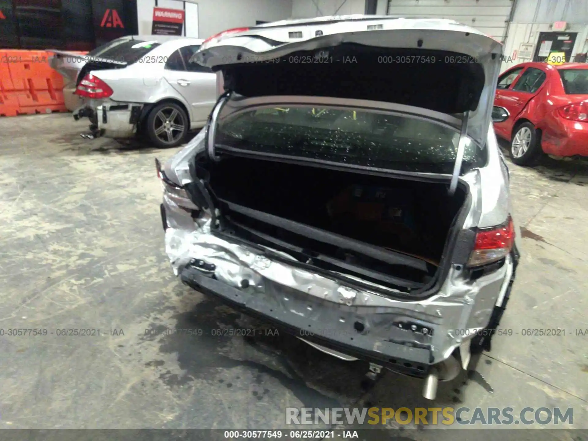 6 Photograph of a damaged car JTDEPRAE4LJ109219 TOYOTA COROLLA 2020