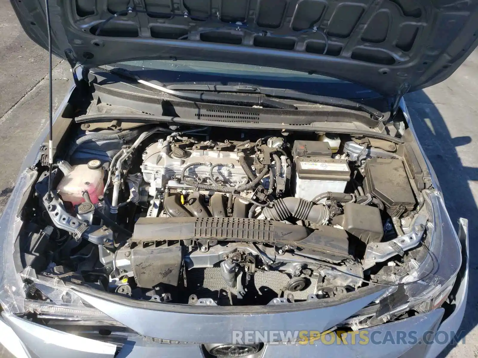 7 Photograph of a damaged car JTDEPRAE4LJ110161 TOYOTA COROLLA 2020