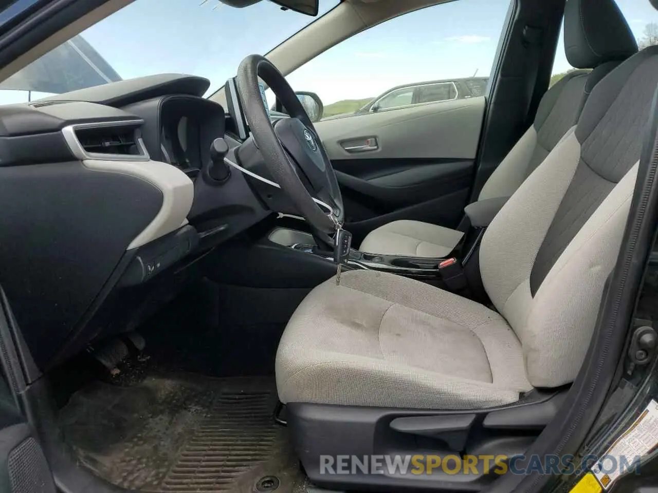 7 Photograph of a damaged car JTDEPRAE4LJ111620 TOYOTA COROLLA 2020