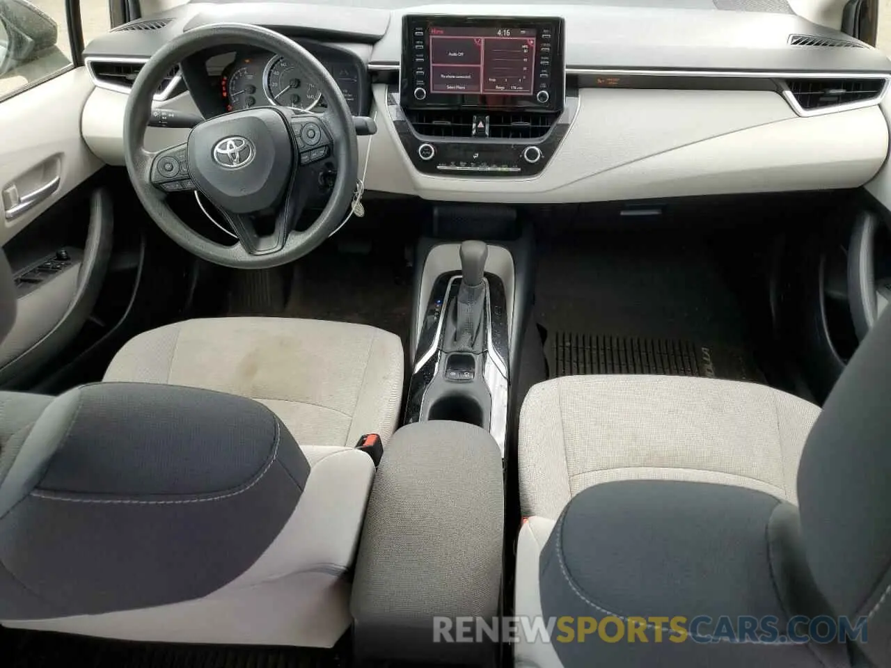 8 Photograph of a damaged car JTDEPRAE4LJ111620 TOYOTA COROLLA 2020