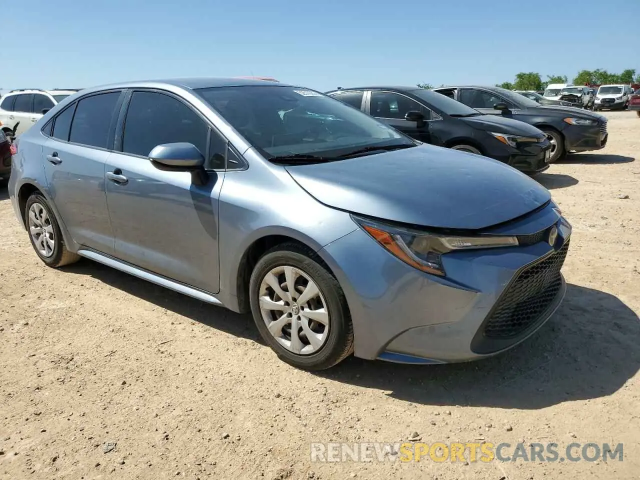 4 Photograph of a damaged car JTDEPRAE4LJ113402 TOYOTA COROLLA 2020