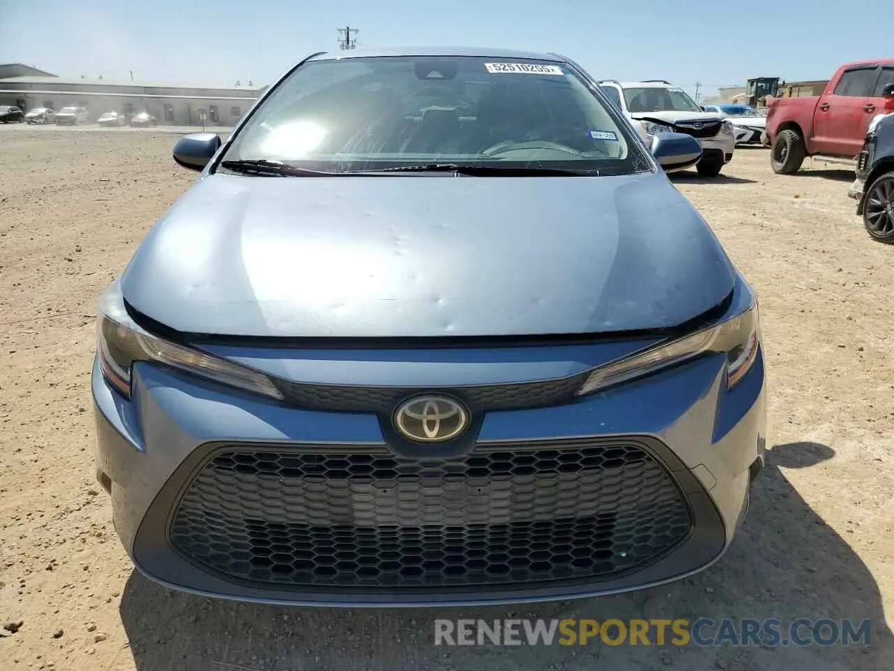 5 Photograph of a damaged car JTDEPRAE4LJ113402 TOYOTA COROLLA 2020