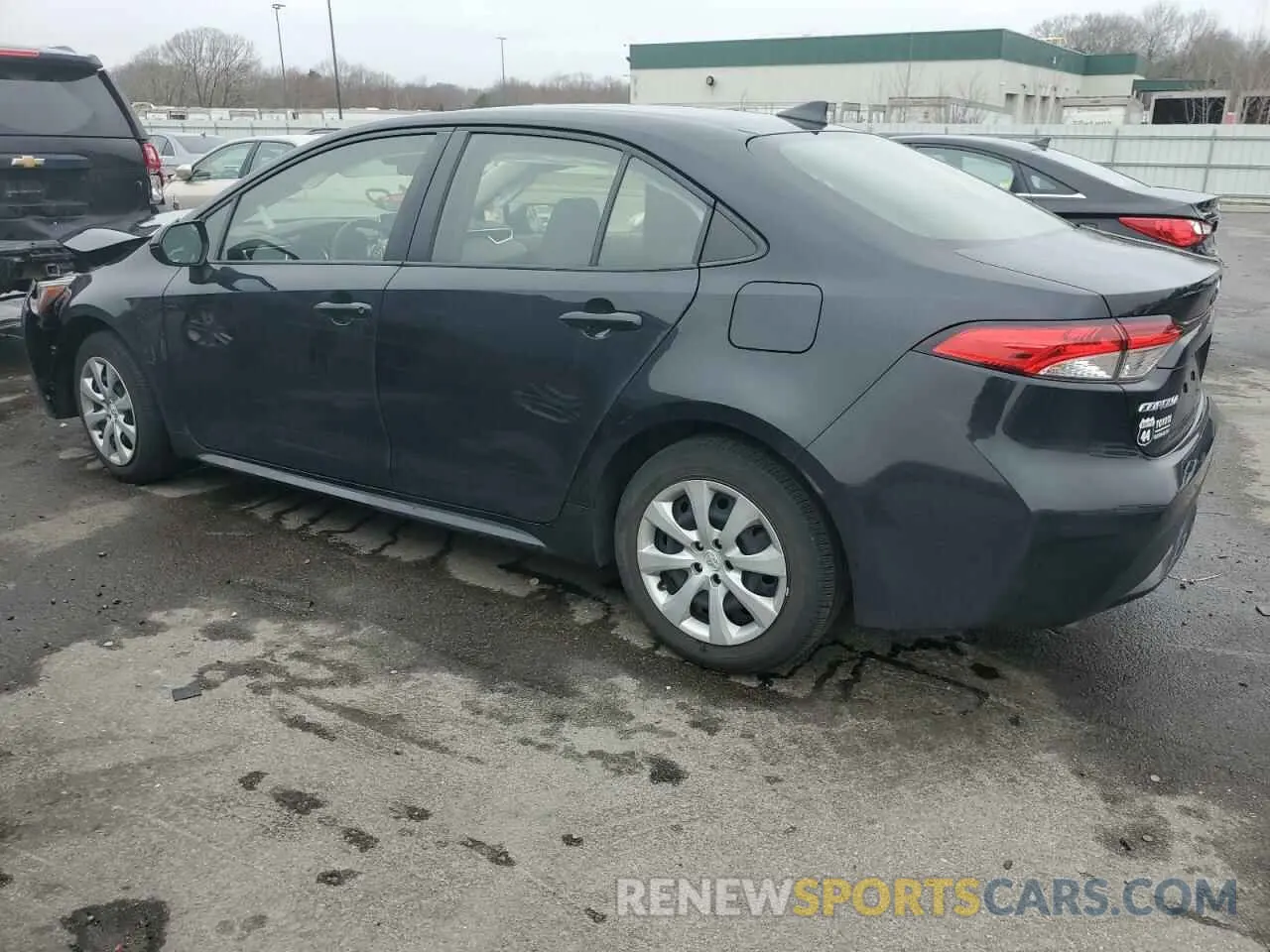 2 Photograph of a damaged car JTDEPRAE4LJ115828 TOYOTA COROLLA 2020