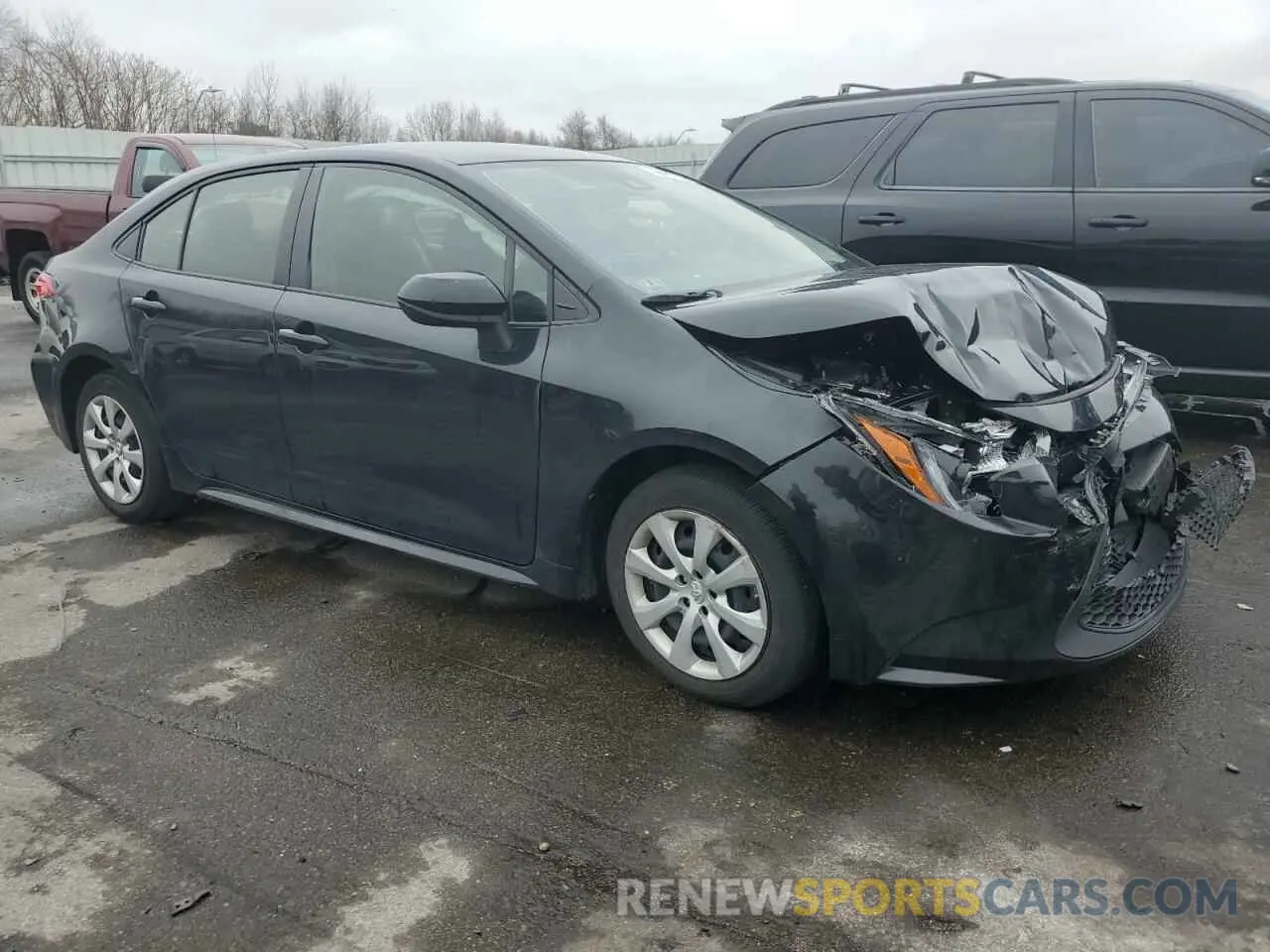 4 Photograph of a damaged car JTDEPRAE4LJ115828 TOYOTA COROLLA 2020