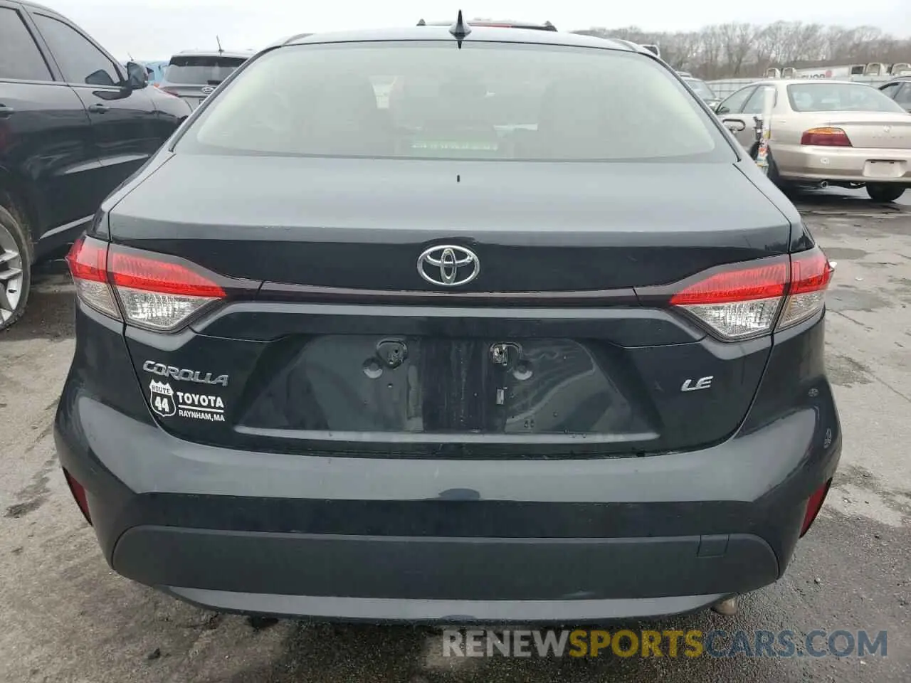 6 Photograph of a damaged car JTDEPRAE4LJ115828 TOYOTA COROLLA 2020
