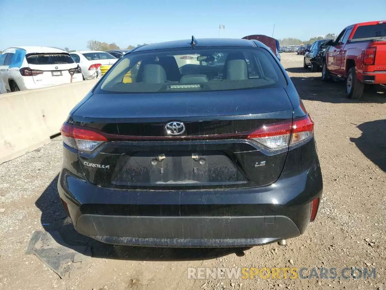 6 Photograph of a damaged car JTDEPRAE4LJ117191 TOYOTA COROLLA 2020