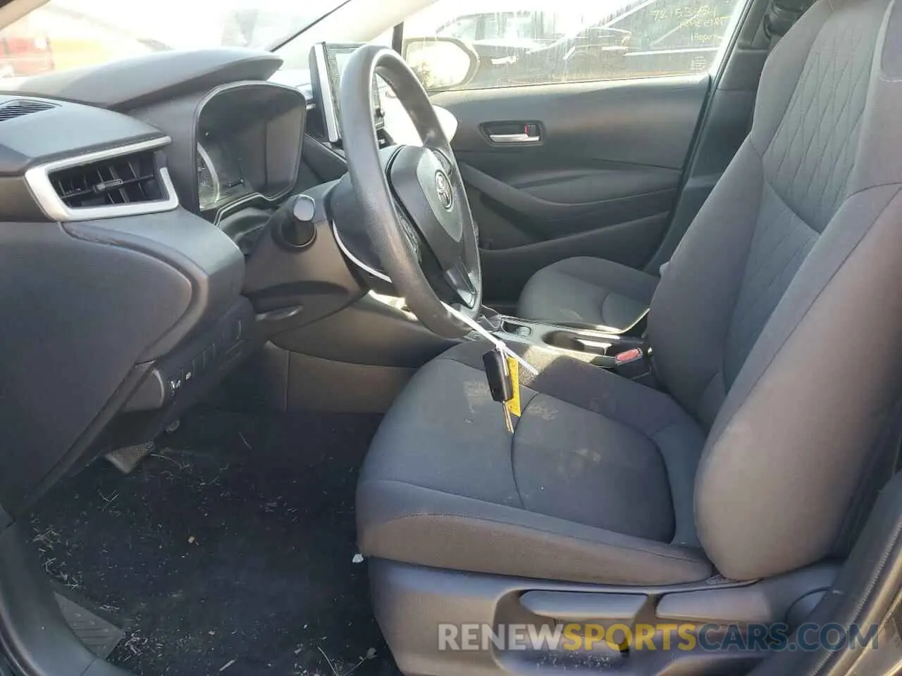 7 Photograph of a damaged car JTDEPRAE4LJ117191 TOYOTA COROLLA 2020