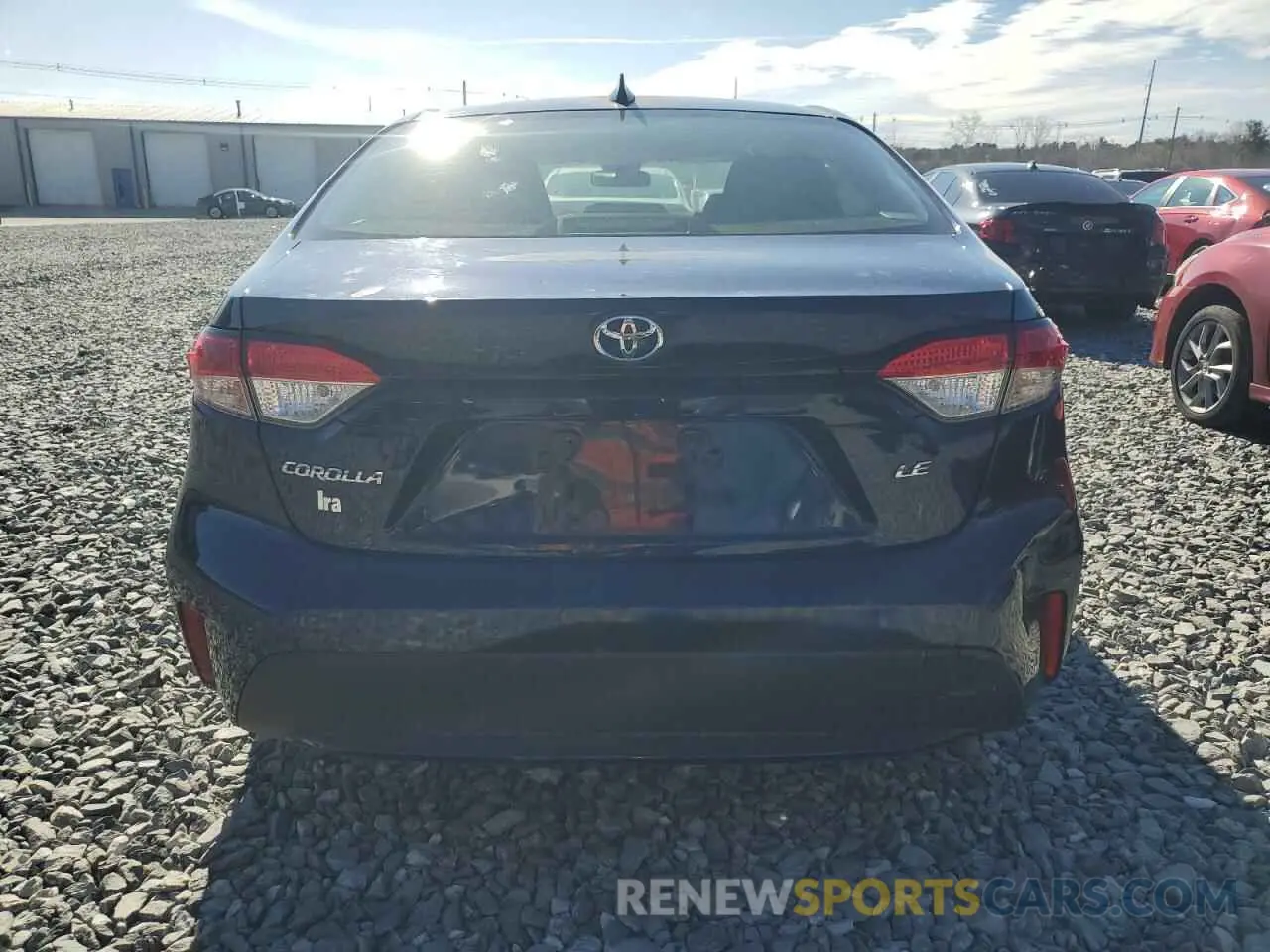 6 Photograph of a damaged car JTDEPRAE5LJ007086 TOYOTA COROLLA 2020