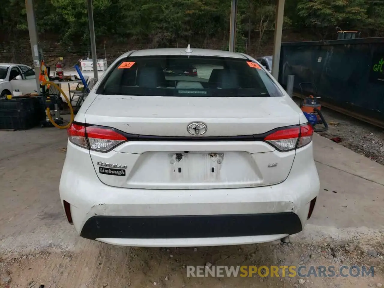 6 Photograph of a damaged car JTDEPRAE5LJ007279 TOYOTA COROLLA 2020