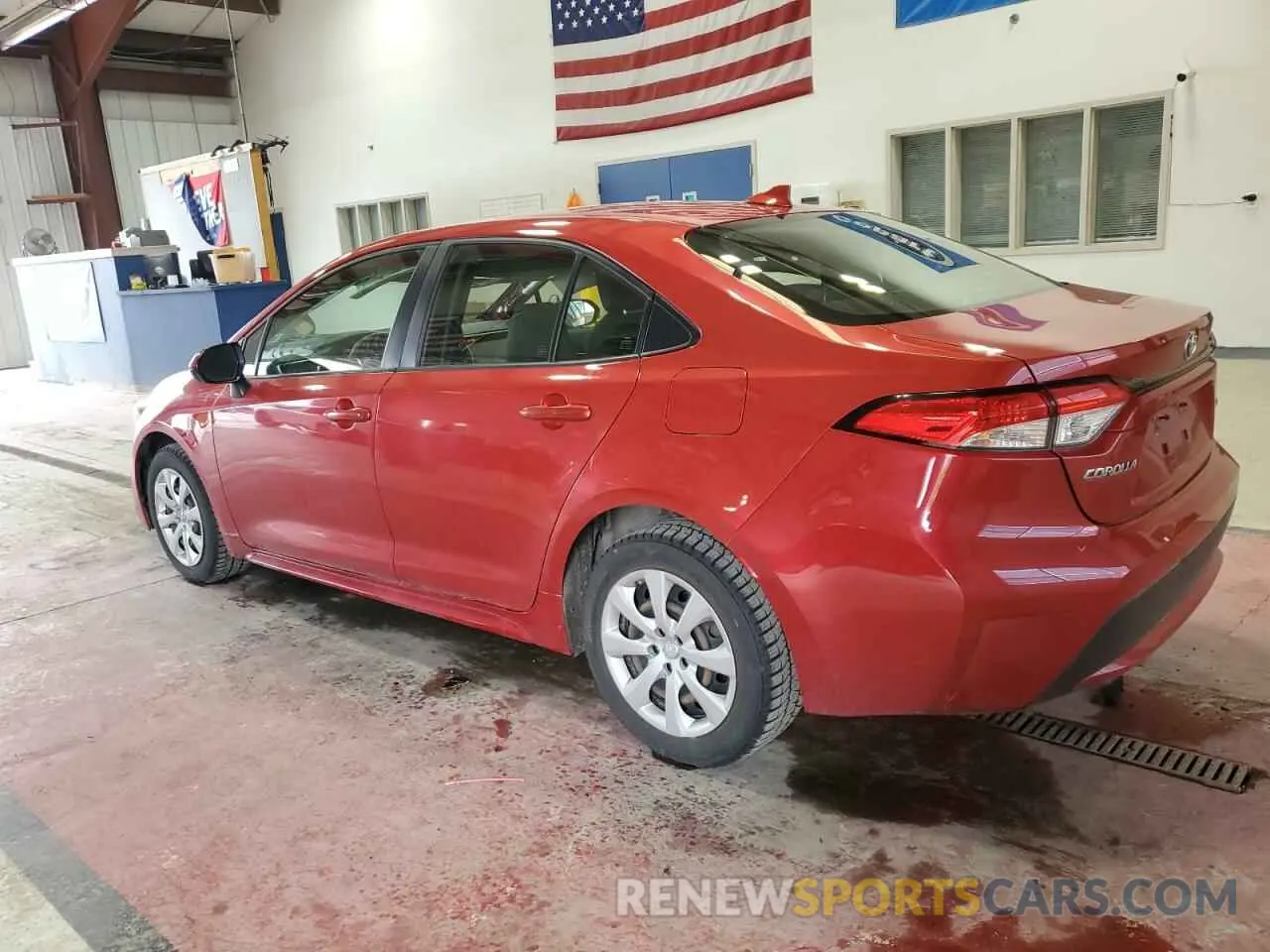 2 Photograph of a damaged car JTDEPRAE5LJ011171 TOYOTA COROLLA 2020