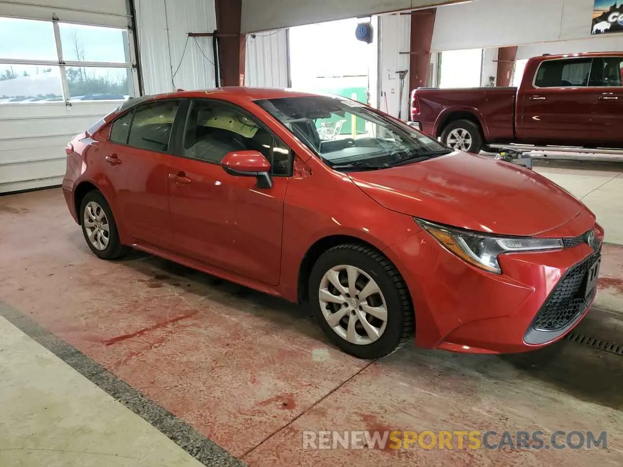 4 Photograph of a damaged car JTDEPRAE5LJ011171 TOYOTA COROLLA 2020