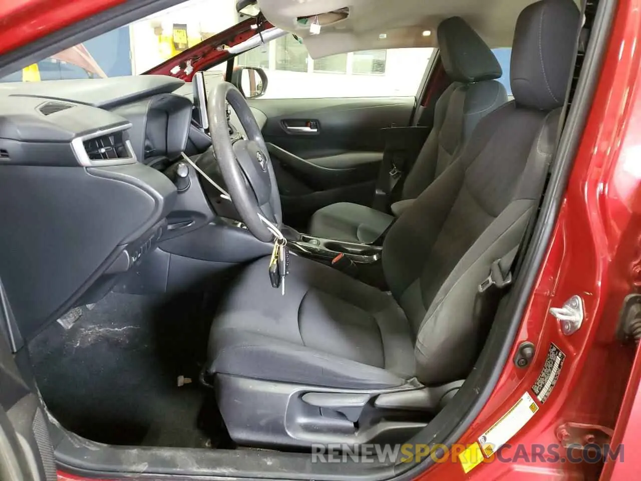 7 Photograph of a damaged car JTDEPRAE5LJ011171 TOYOTA COROLLA 2020