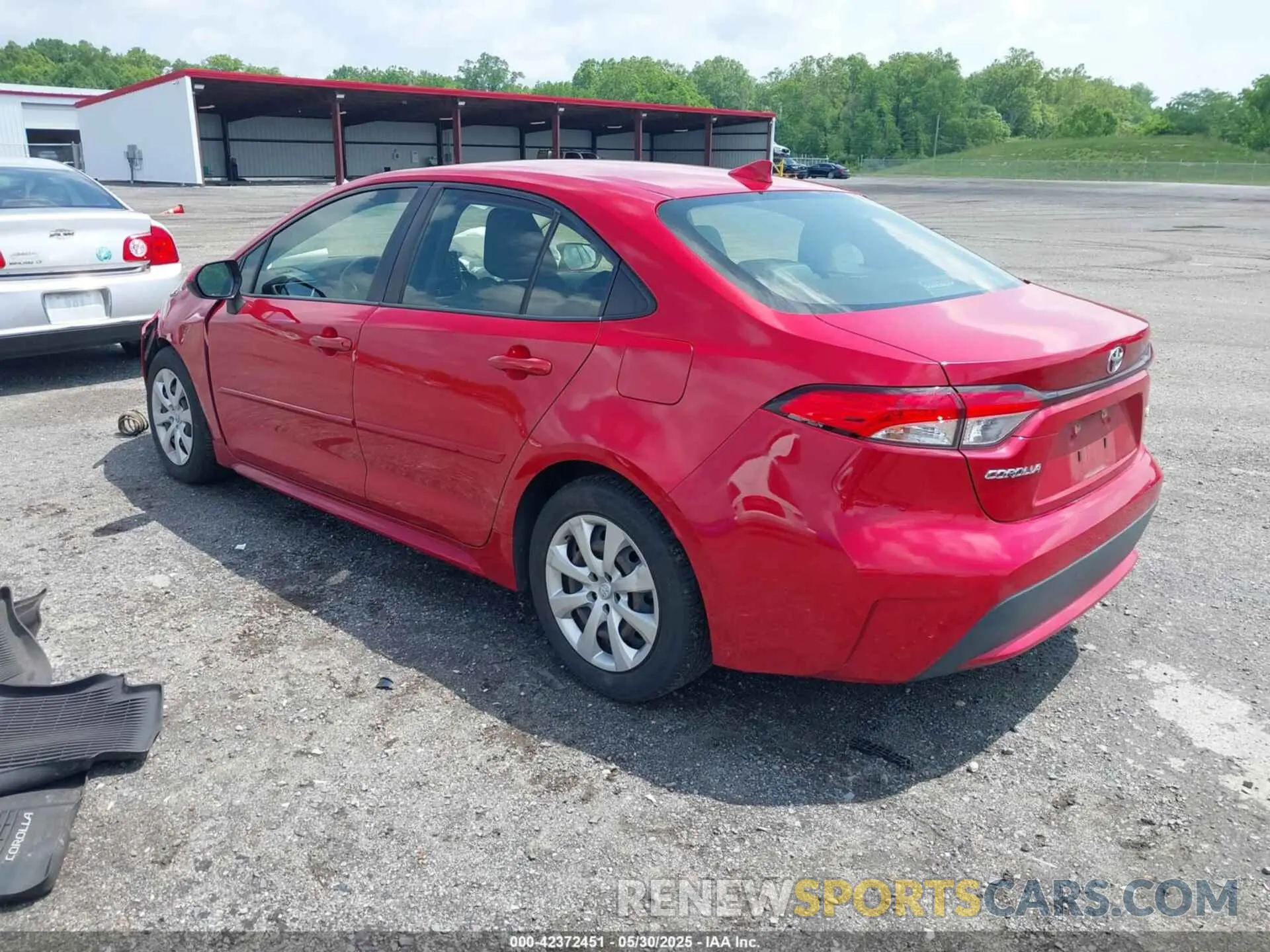 3 Photograph of a damaged car JTDEPRAE5LJ011820 TOYOTA COROLLA 2020