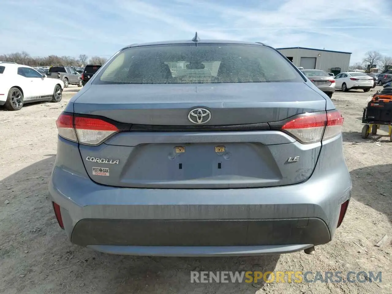 6 Photograph of a damaged car JTDEPRAE5LJ019397 TOYOTA COROLLA 2020