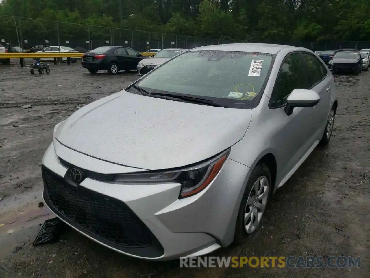 9 Photograph of a damaged car JTDEPRAE5LJ019545 TOYOTA COROLLA 2020